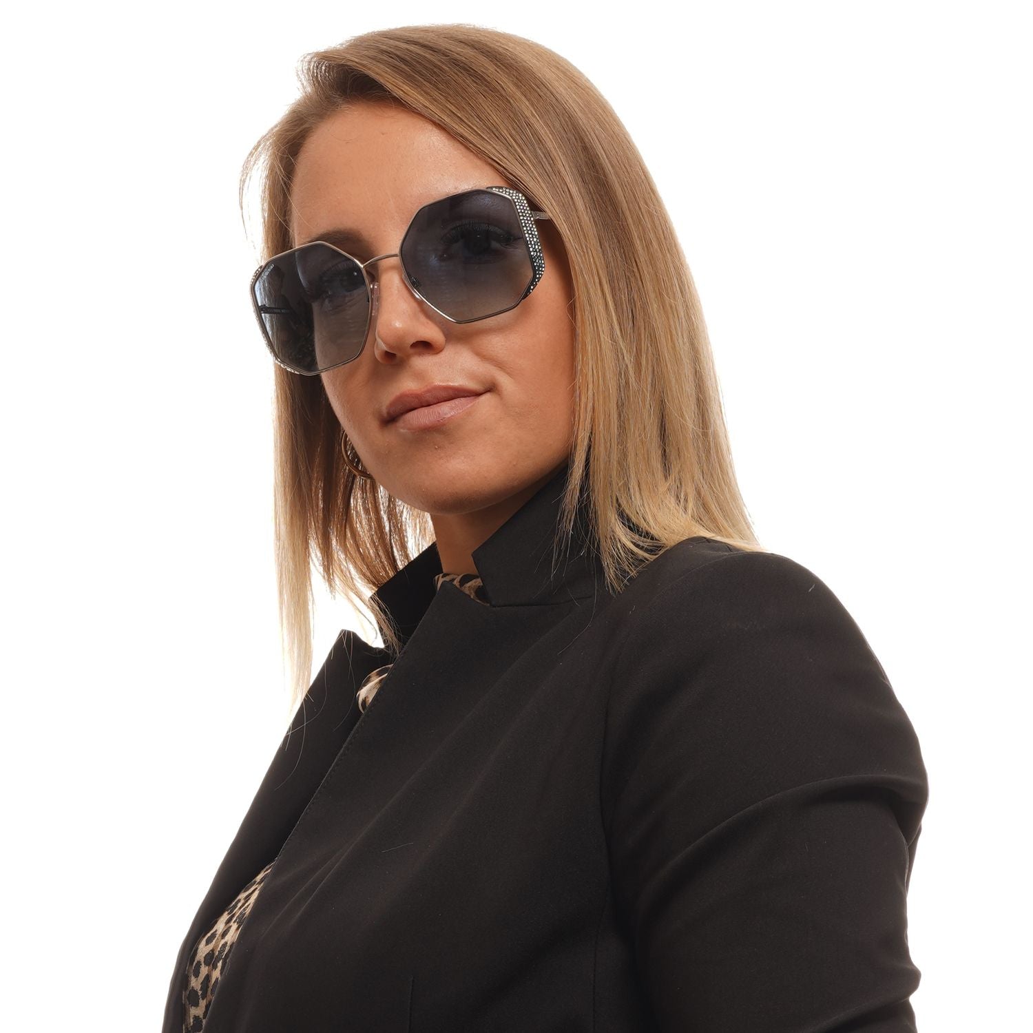 Atelier Swarovski Silver Women Sunglasses - DEA STILOSA MILANO