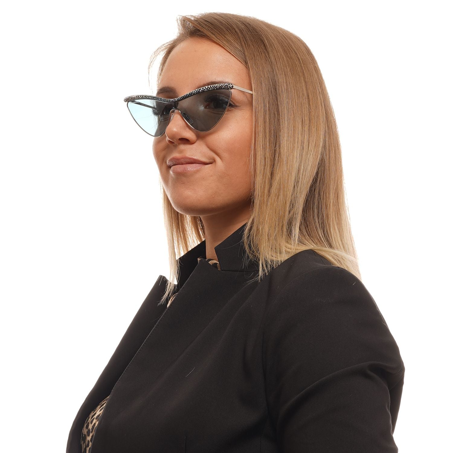 Atelier Swarovski Silver Women Sunglasses - DEA STILOSA MILANO