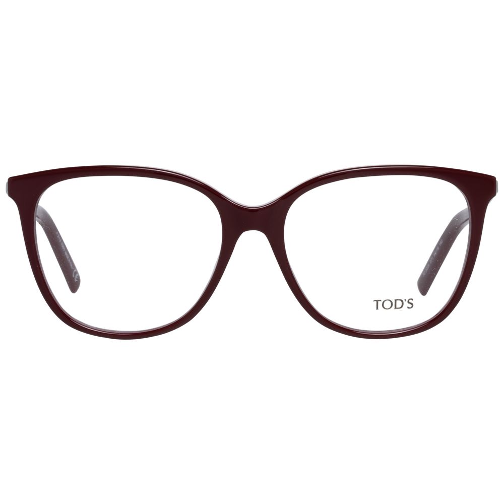 Tod's Burgundy Women Optical Frames - DEA STILOSA MILANO