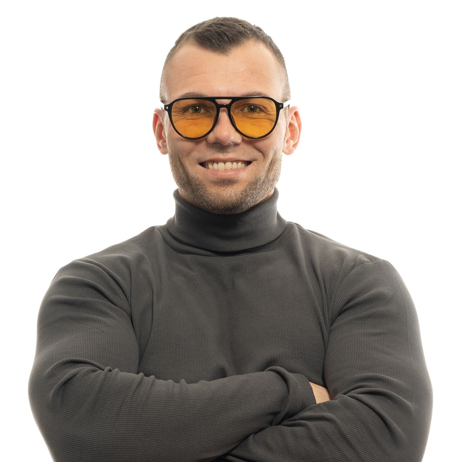 Ermenegildo Zegna Black Men Sunglasses - DEA STILOSA MILANO