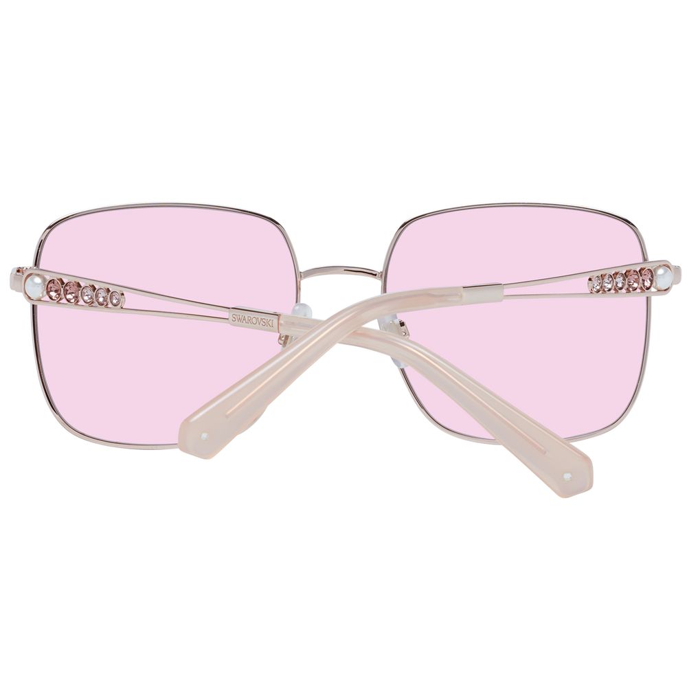 Swarovski Rose Gold Women Sunglasses - DEA STILOSA MILANO