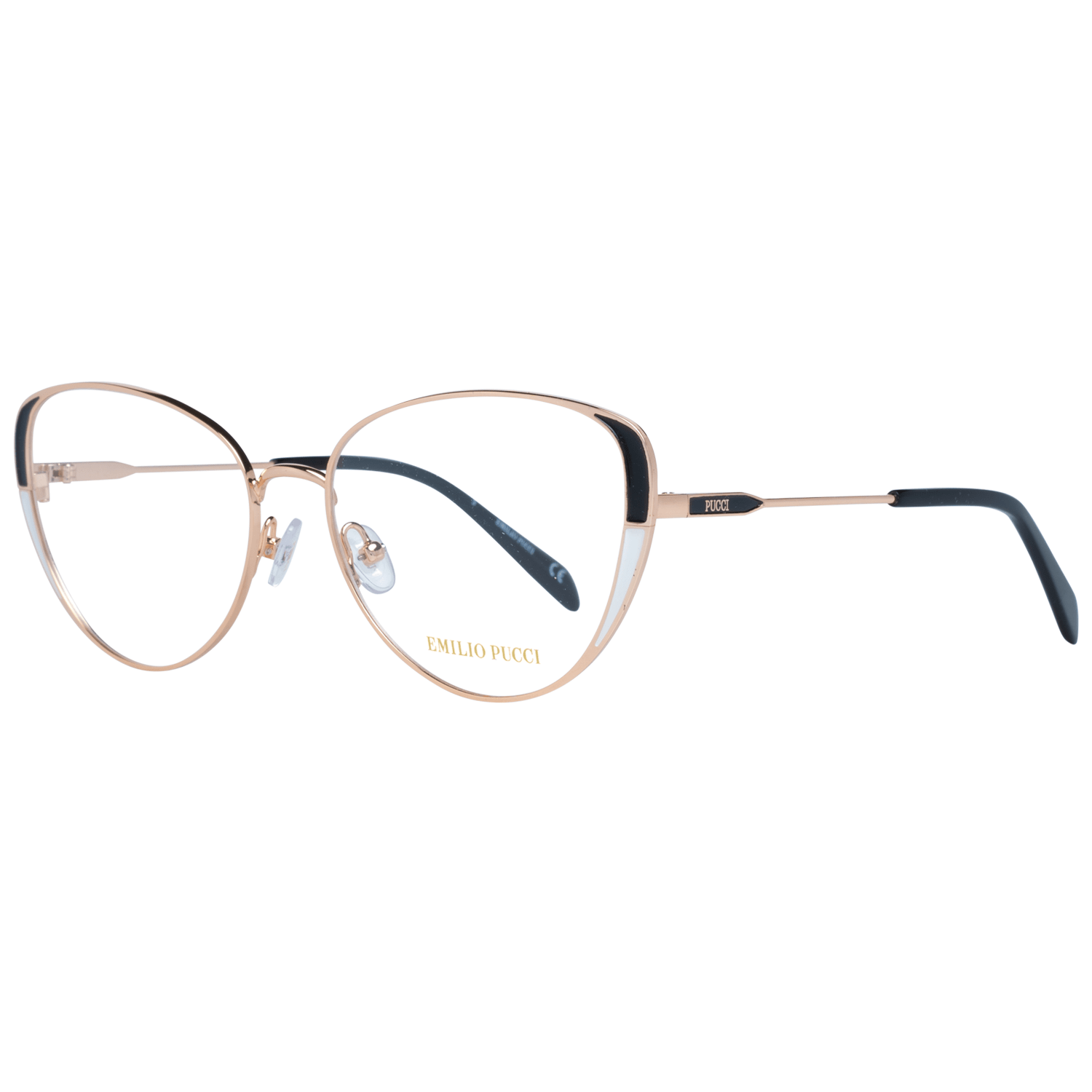 Emilio Pucci Rose Gold Women Optical Frames - DEA STILOSA MILANO