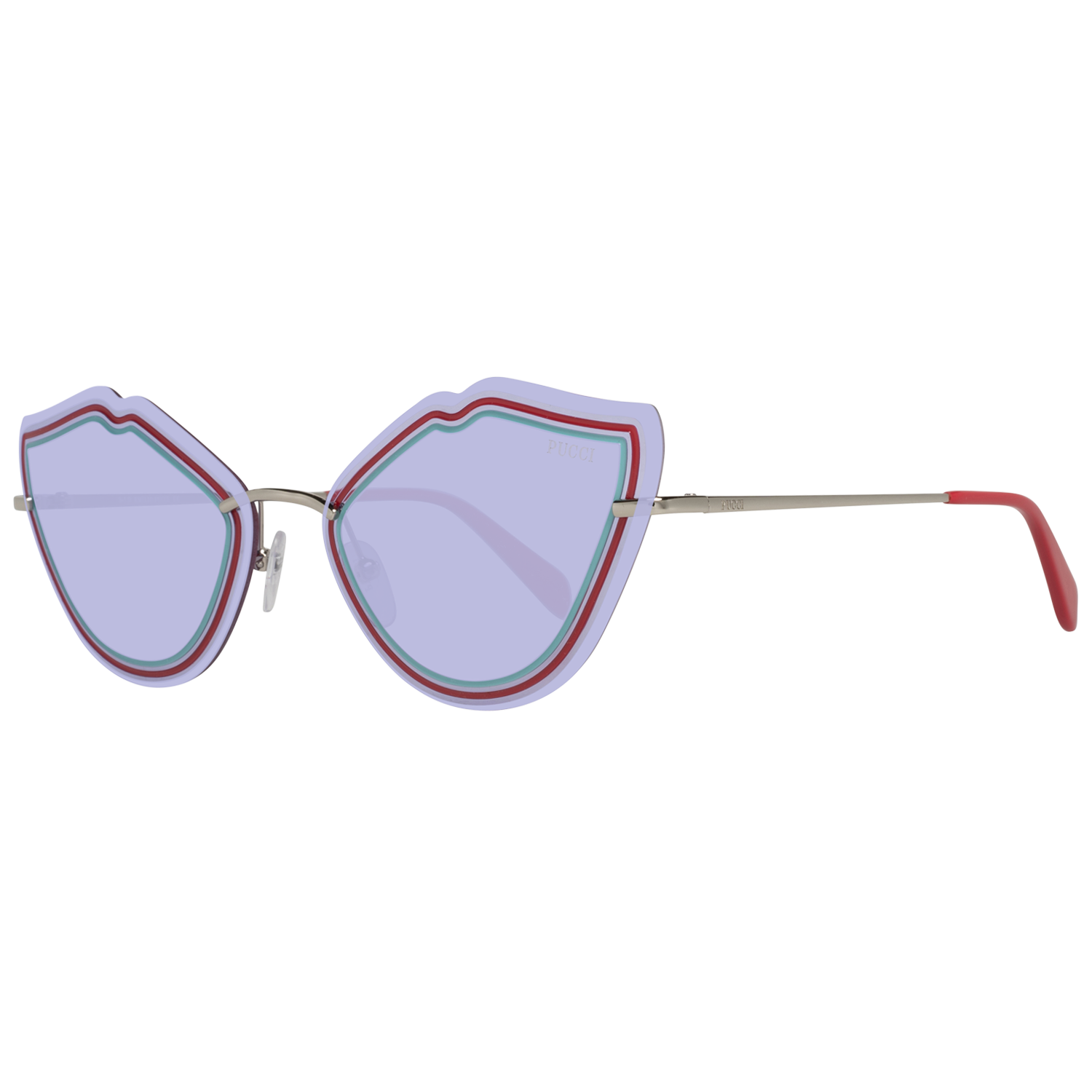 Emilio Pucci Gold Women Sunglasses - DEA STILOSA MILANO