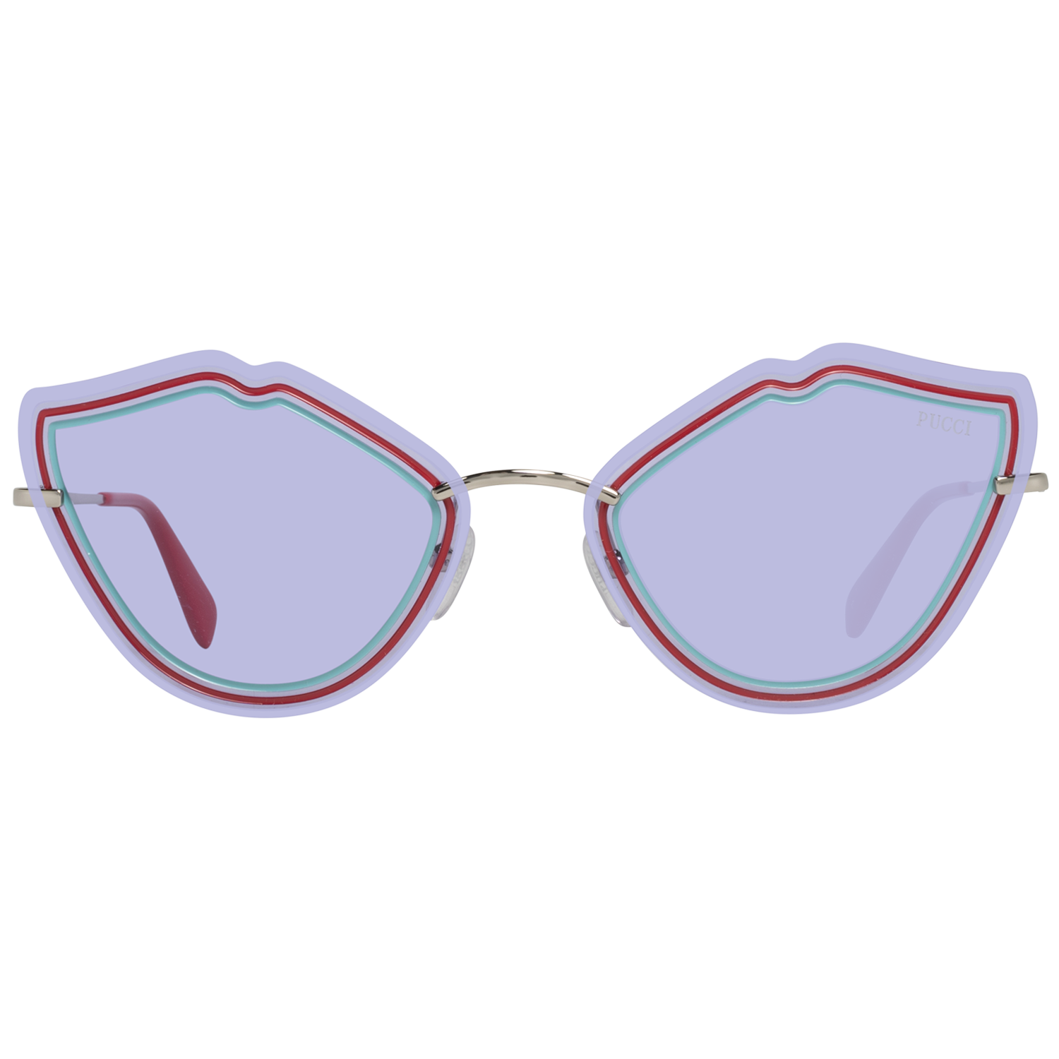 Emilio Pucci Gold Women Sunglasses - DEA STILOSA MILANO