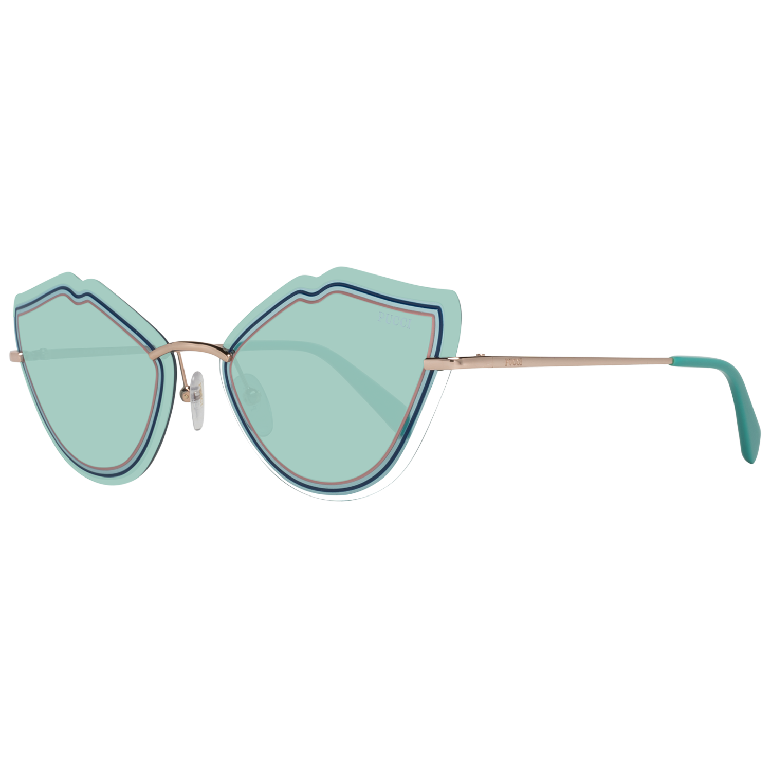 Emilio Pucci Rose Gold Women Sunglasses - DEA STILOSA MILANO