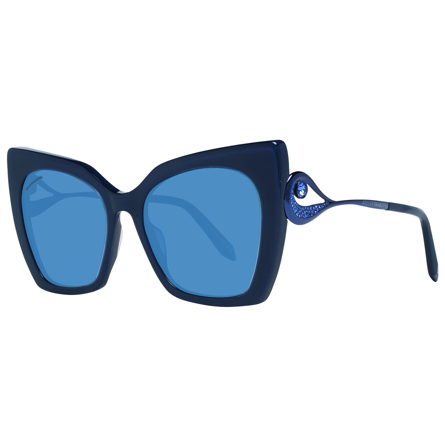 Atelier Swarovski Blue Women Sunglasses - DEA STILOSA MILANO