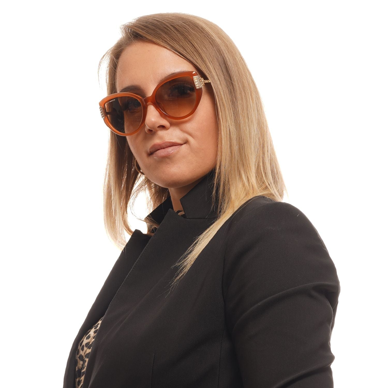 Atelier Swarovski Brown Women Sunglasses - DEA STILOSA MILANO