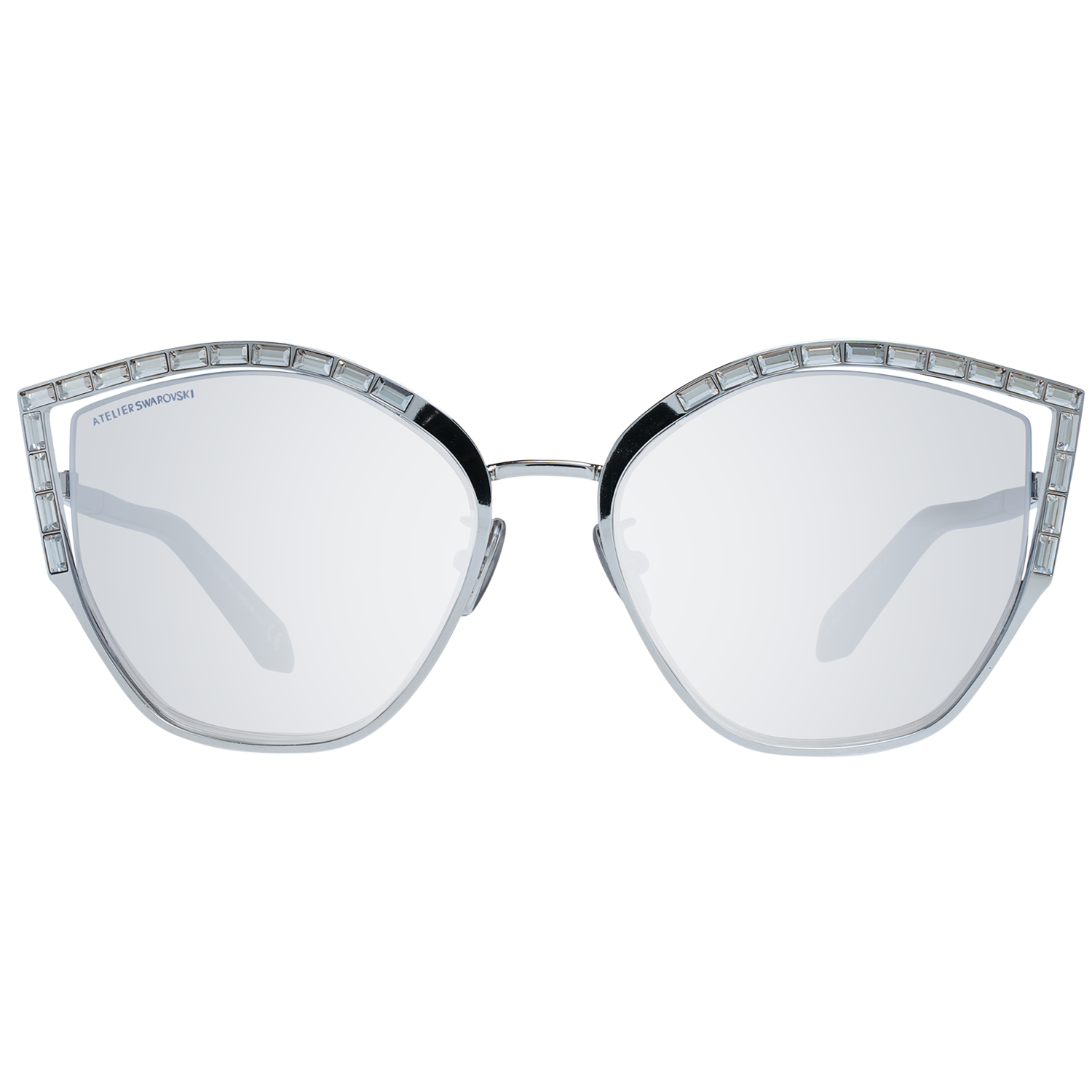 Atelier Swarovski Silver Women Sunglasses - DEA STILOSA MILANO