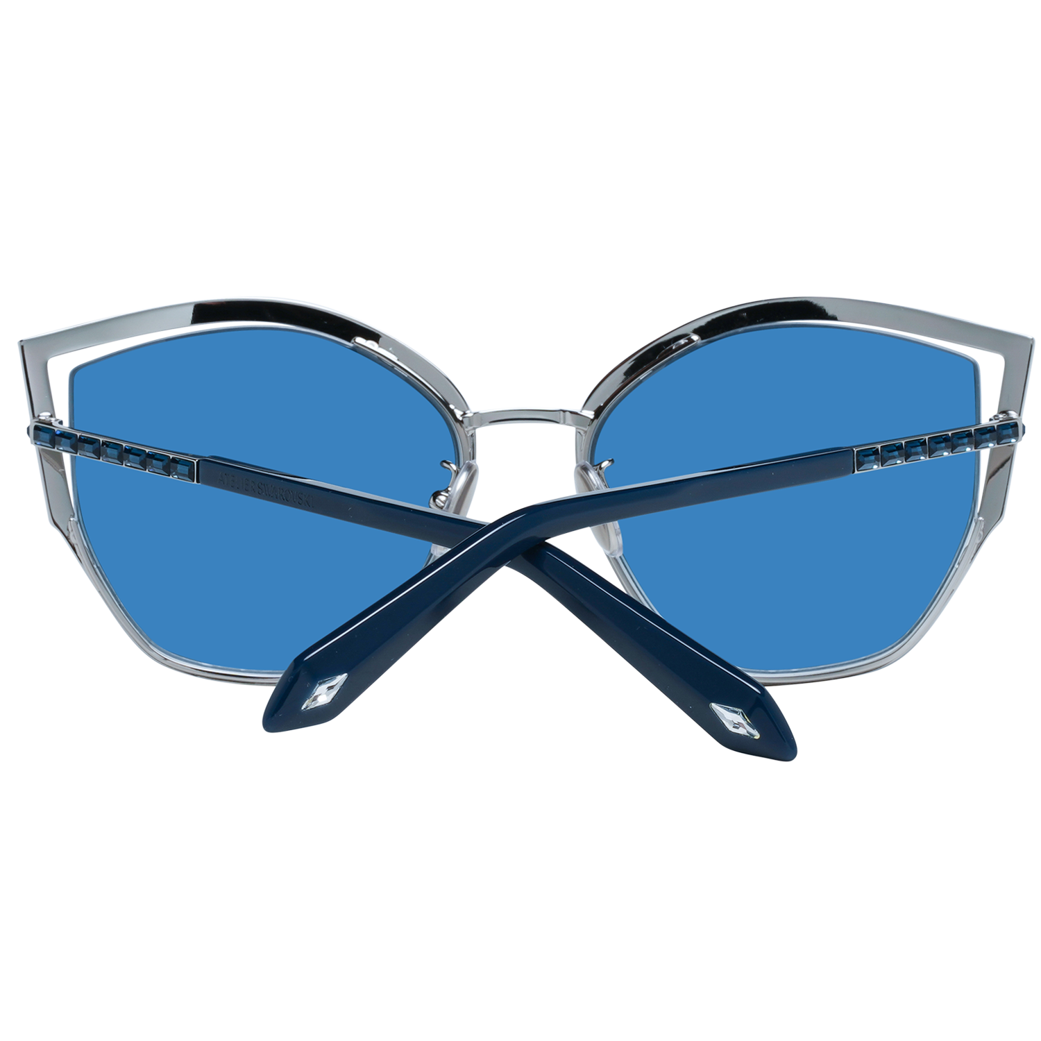 Atelier Swarovski Silver Women Sunglasses - DEA STILOSA MILANO