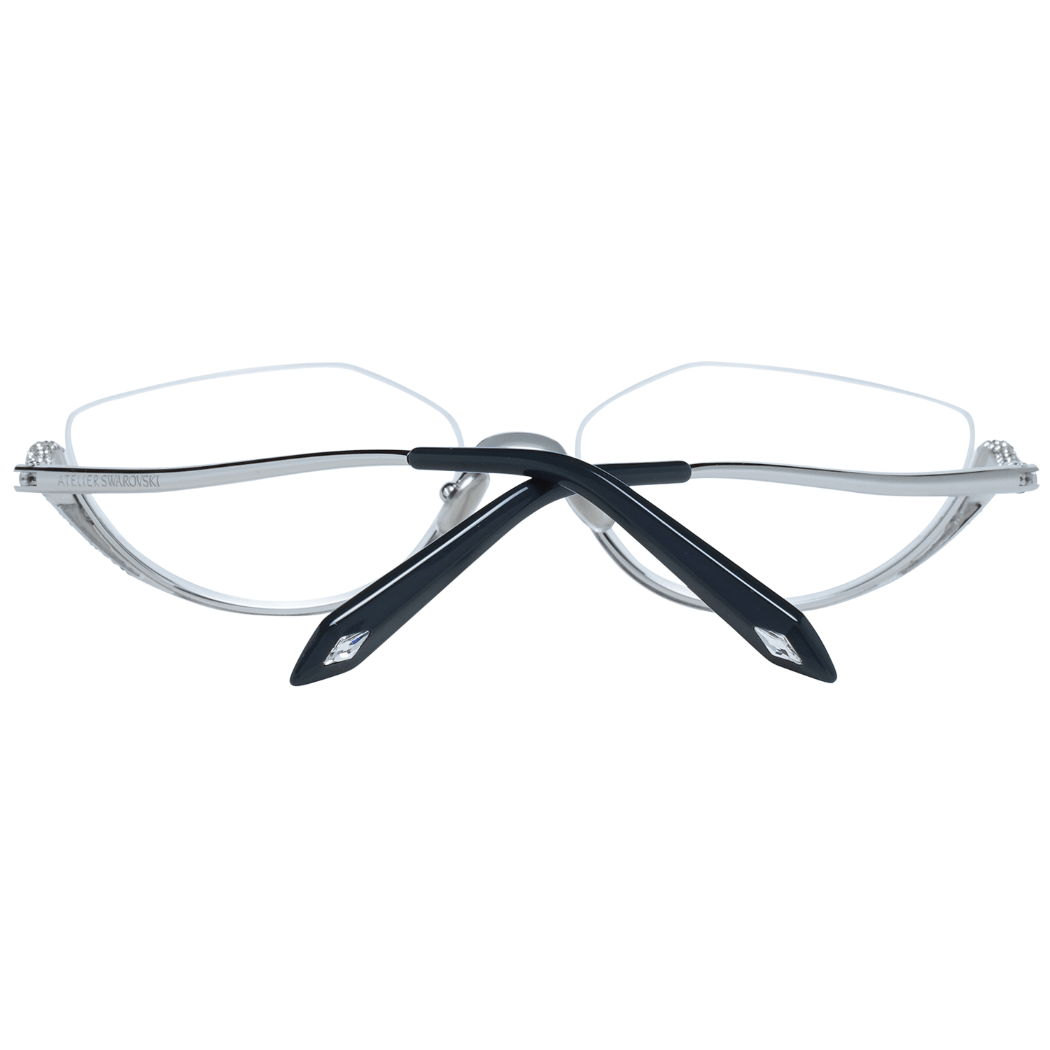 Atelier Swarovski Silver Women Optical Frames - DEA STILOSA MILANO