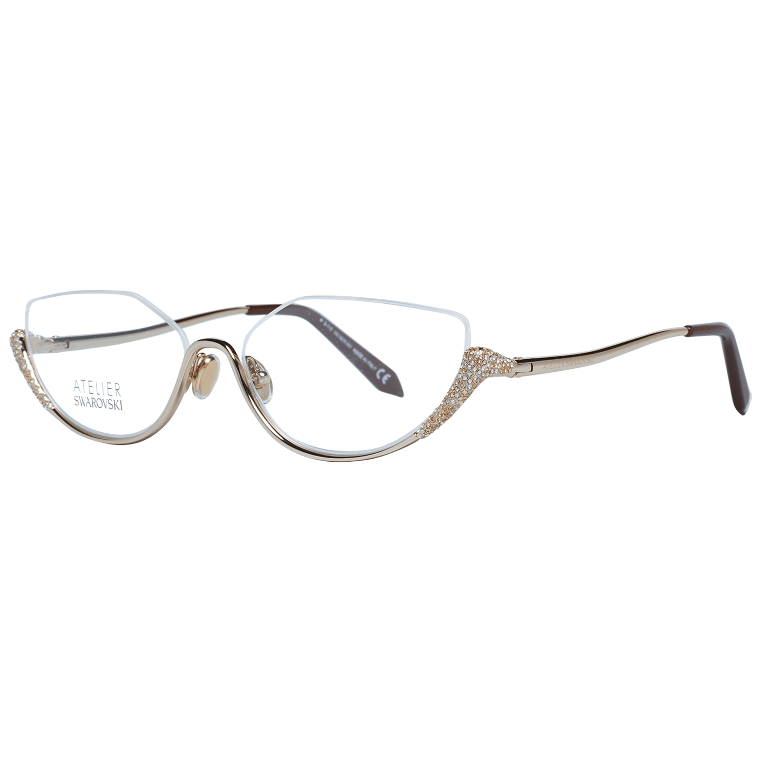 Atelier Swarovski Gold Women Optical Frames - DEA STILOSA MILANO