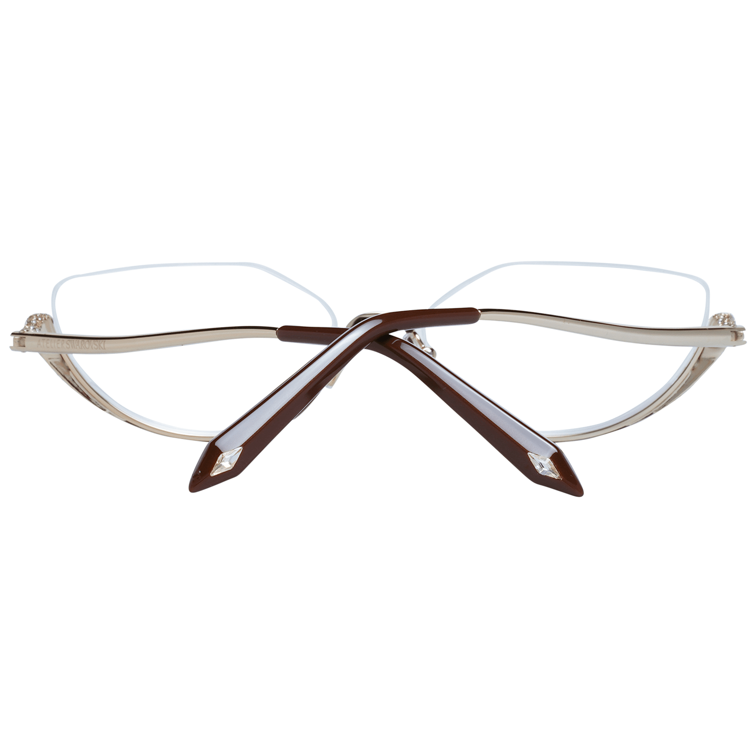 Atelier Swarovski Gold Women Optical Frames - DEA STILOSA MILANO