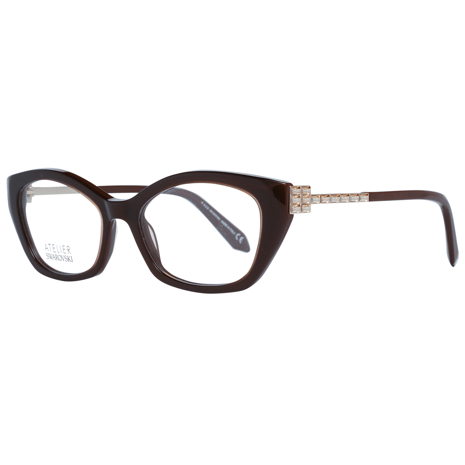 Atelier Swarovski Brown Women Optical Frames - DEA STILOSA MILANO