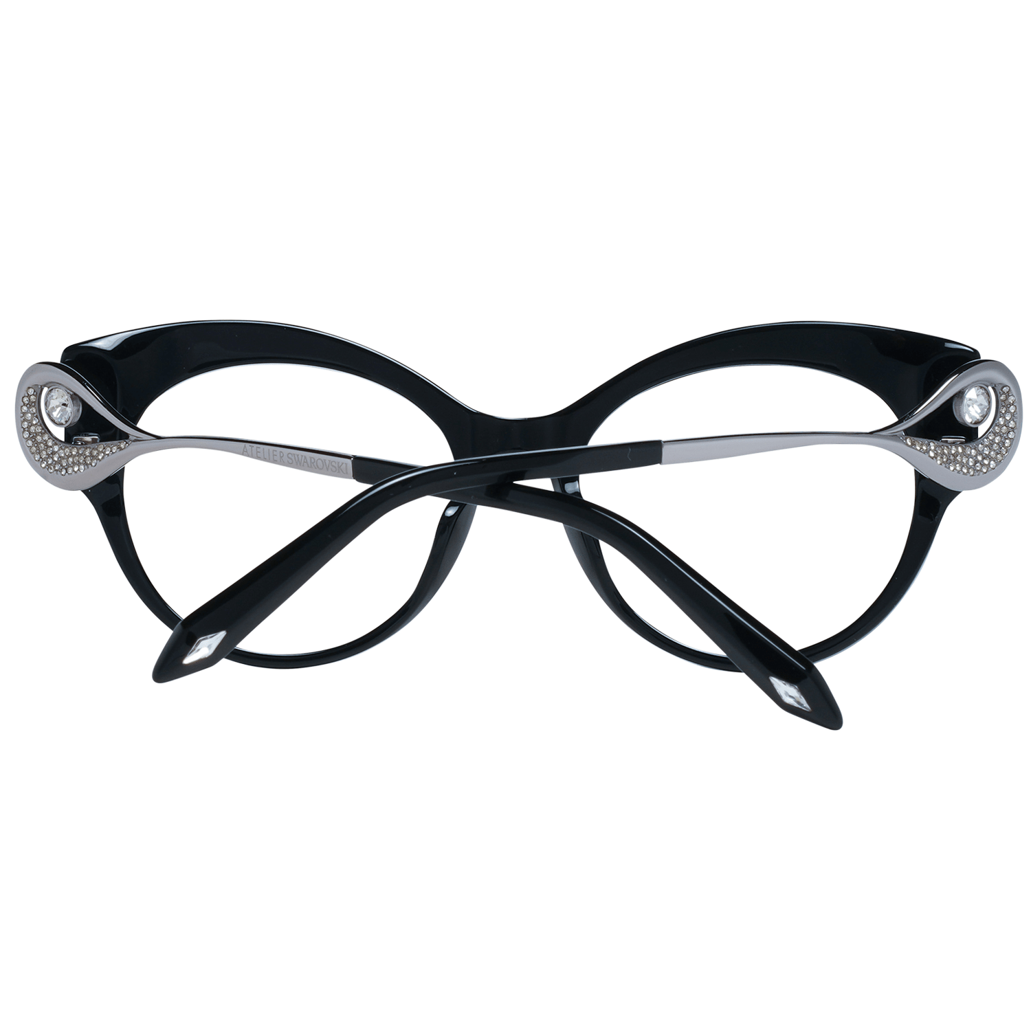 Atelier Swarovski Black Women Optical Frames - DEA STILOSA MILANO