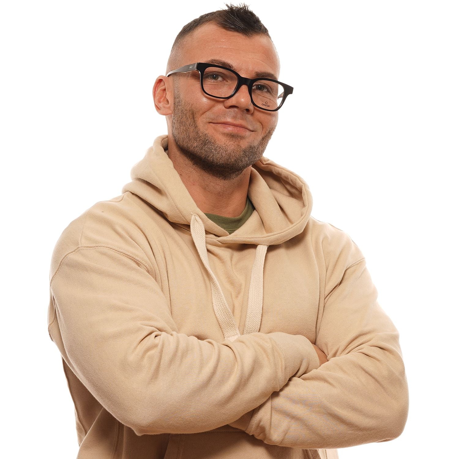 Omega Black Men Optical Frames - DEA STILOSA MILANO
