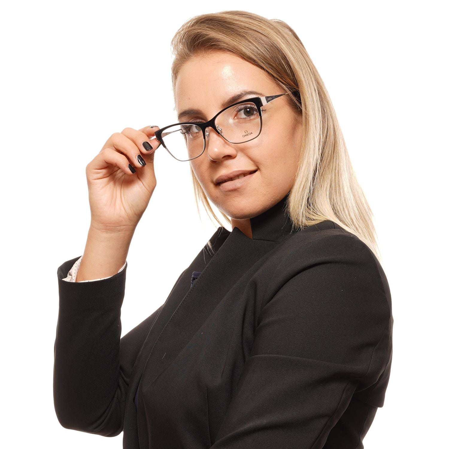 Omega Black Women Optical Frames - DEA STILOSA MILANO