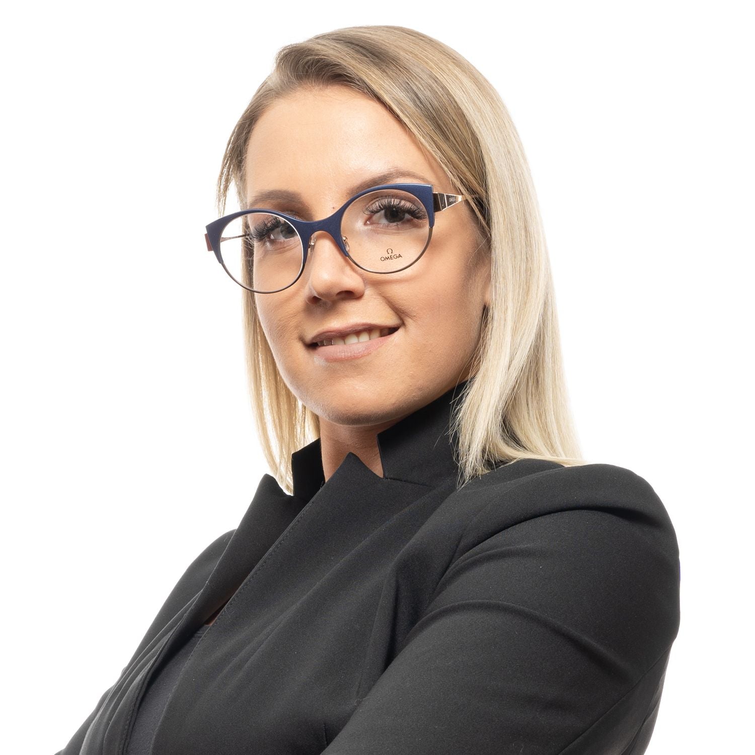 Omega Blue Women Optical Frames - DEA STILOSA MILANO