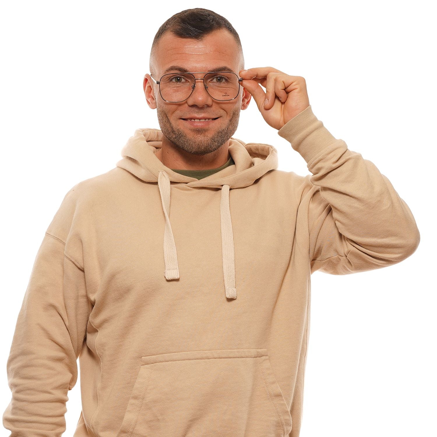 Omega Gray Men Optical Frames - DEA STILOSA MILANO