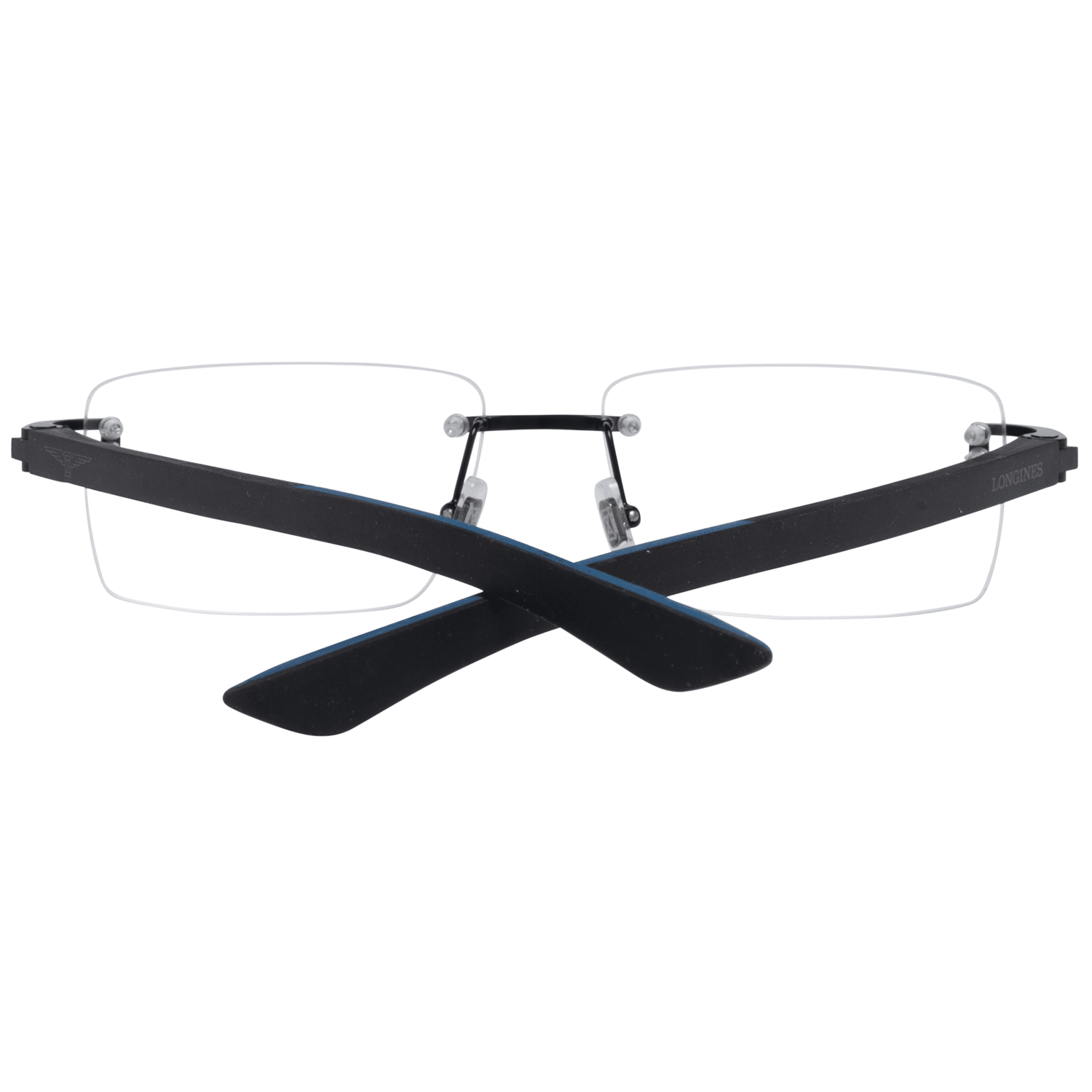 Longines Black Men Optical Frames - DEA STILOSA MILANO