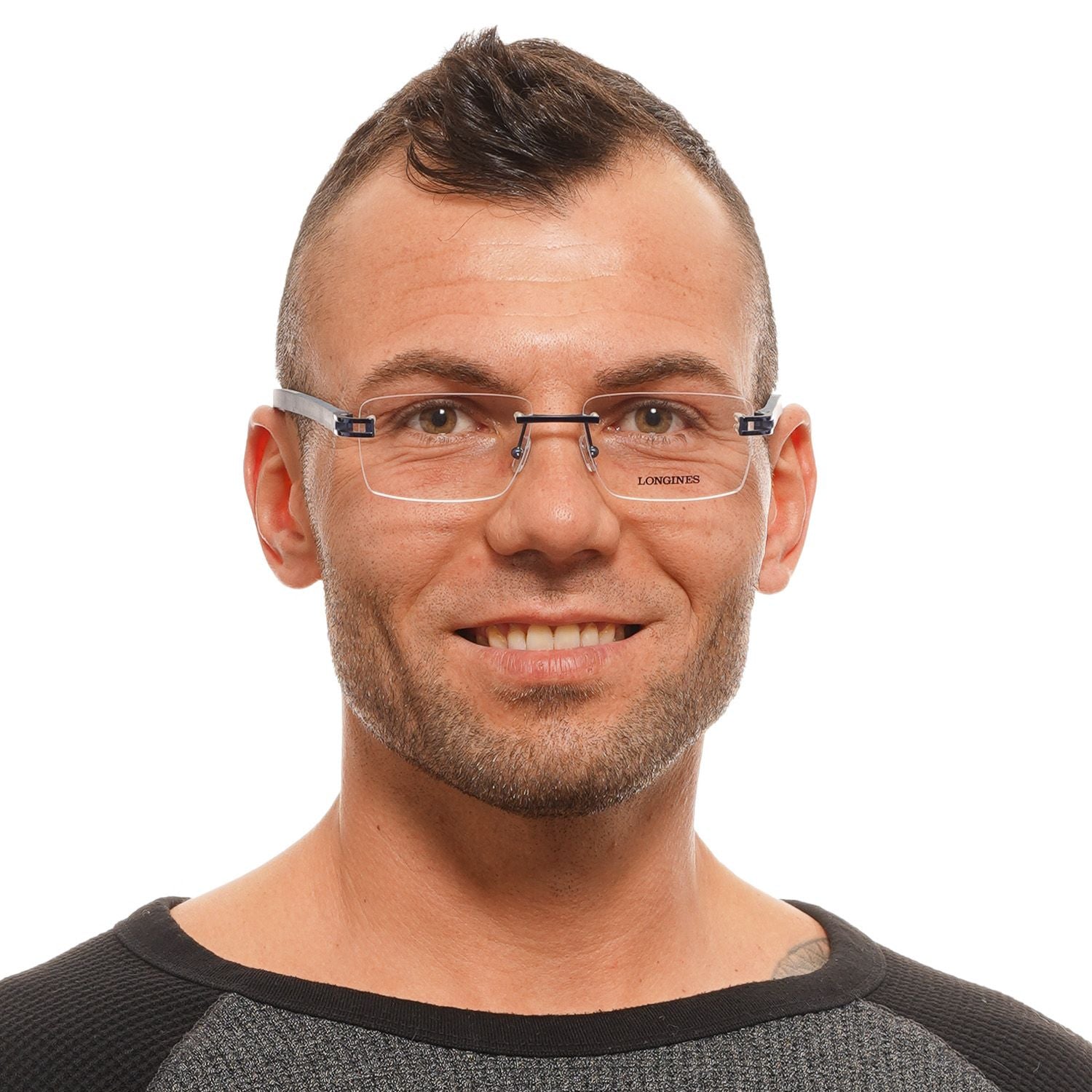 Longines Blue Men Optical Frames - DEA STILOSA MILANO