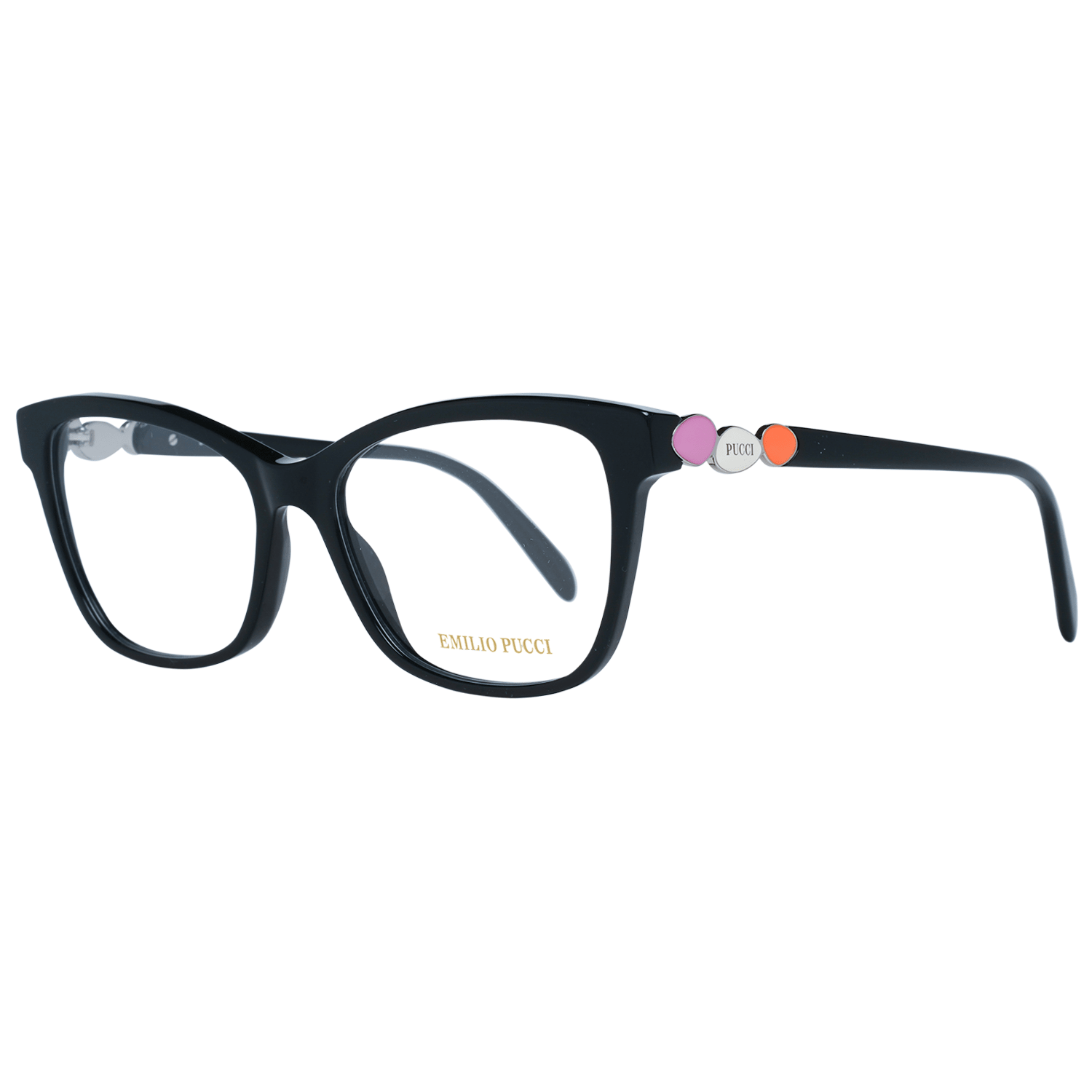 Emilio Pucci Black Women Optical Frames - DEA STILOSA MILANO