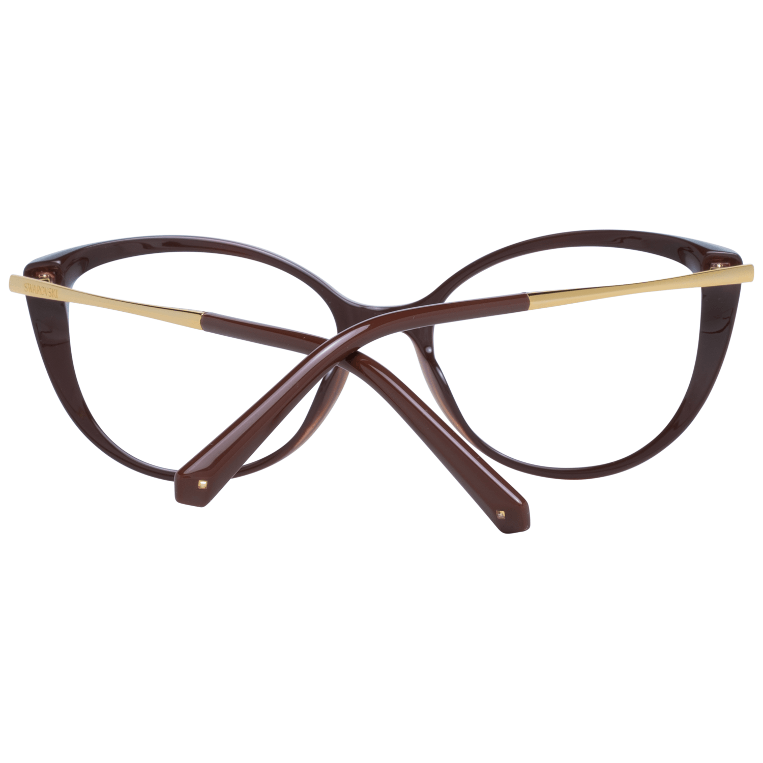 Swarovski Brown Women Optical Frames - DEA STILOSA MILANO