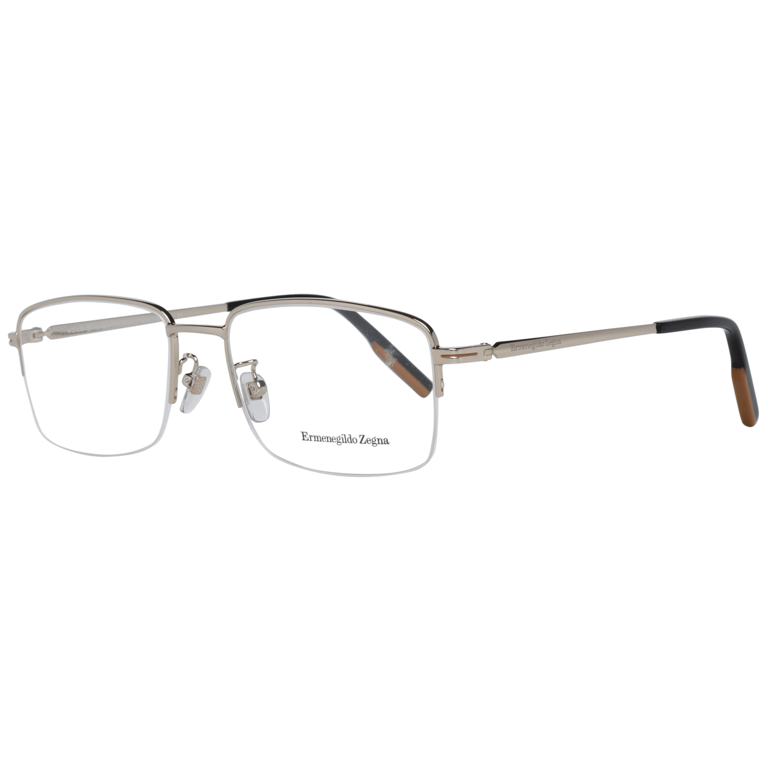 Ermenegildo Zegna Gold Men Optical Frames - DEA STILOSA MILANO