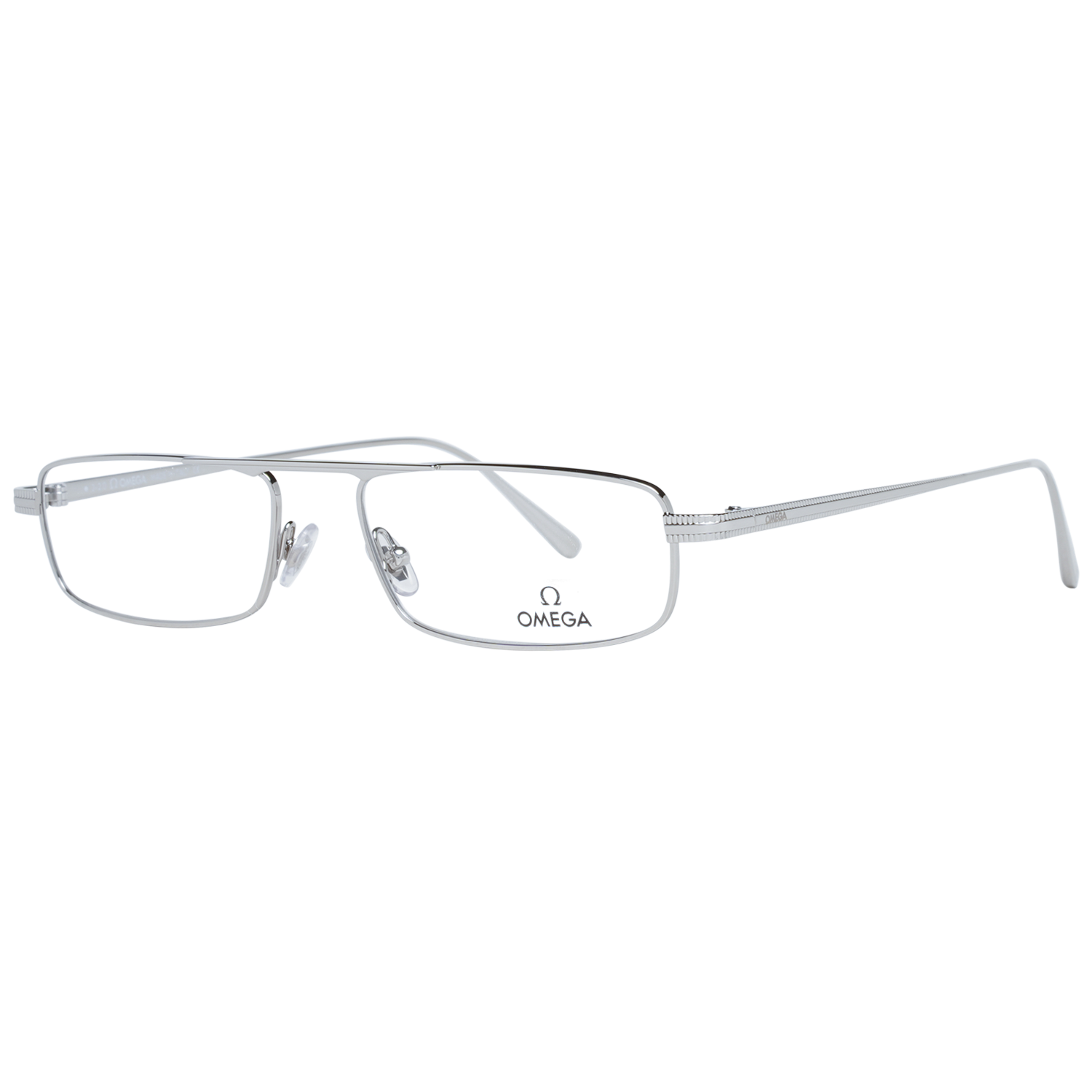Omega Silver Men Optical Frames - DEA STILOSA MILANO