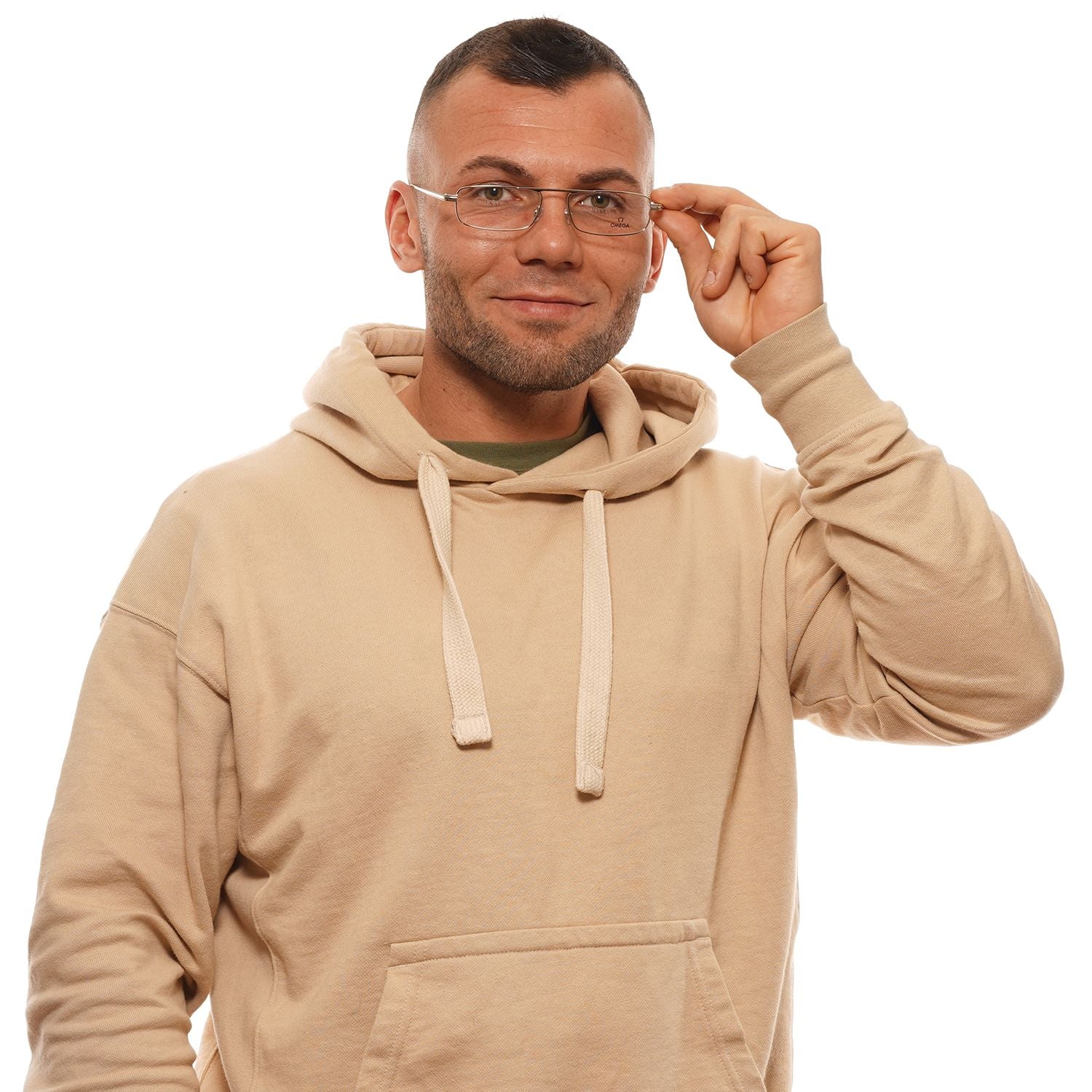 Omega Gold Men Optical Frames - DEA STILOSA MILANO