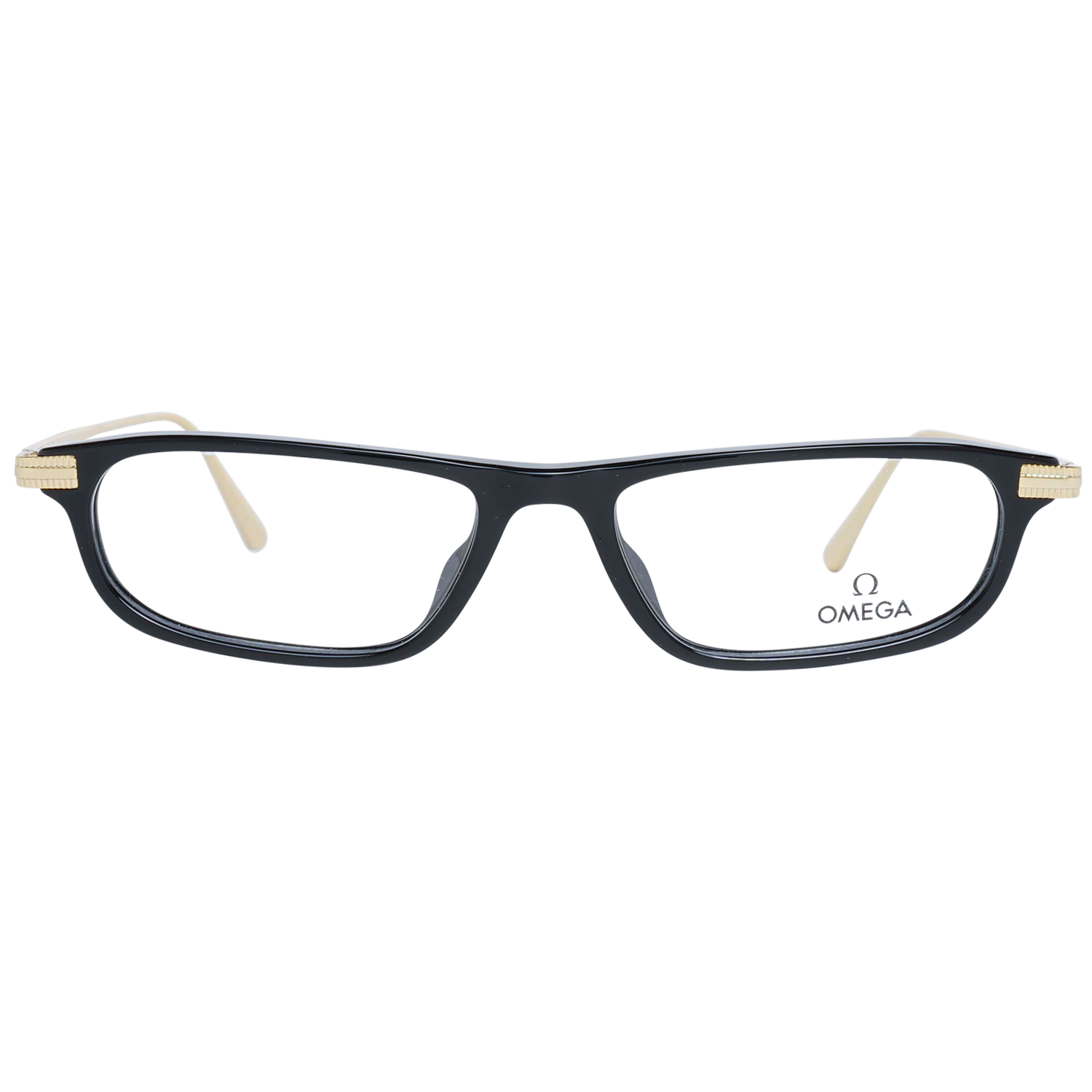 Omega Black Unisex Optical Frames - DEA STILOSA MILANO