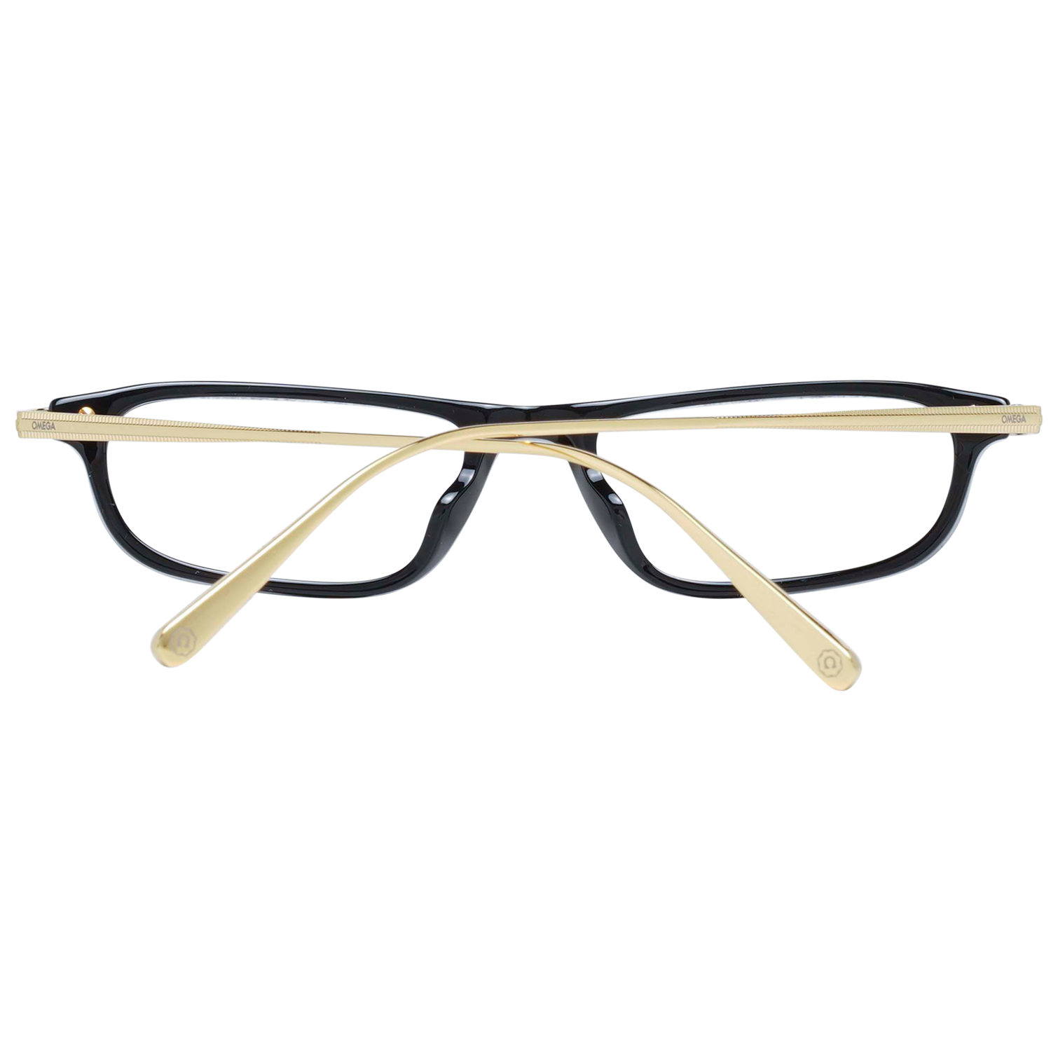 Omega Black Unisex Optical Frames - DEA STILOSA MILANO