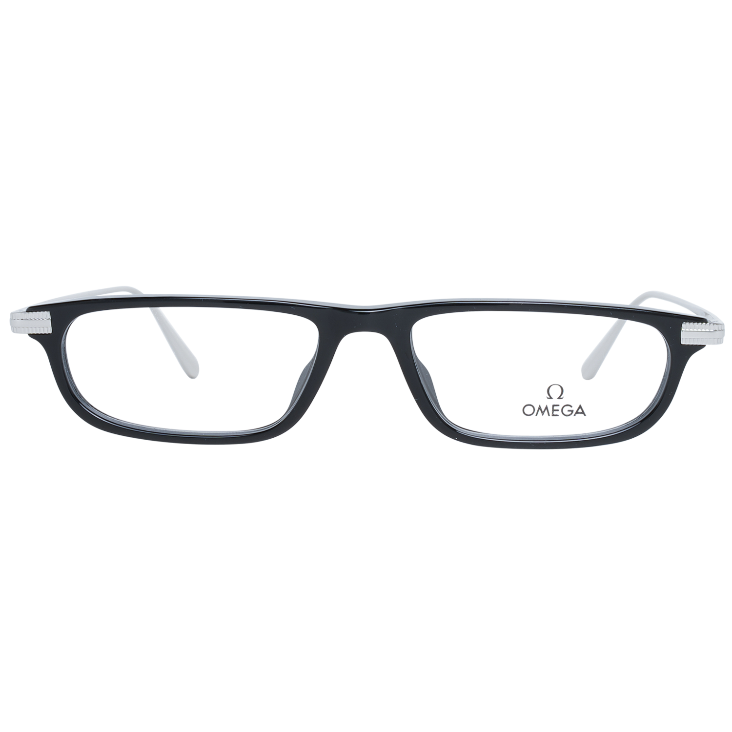 Omega Black Unisex Optical Frames - DEA STILOSA MILANO