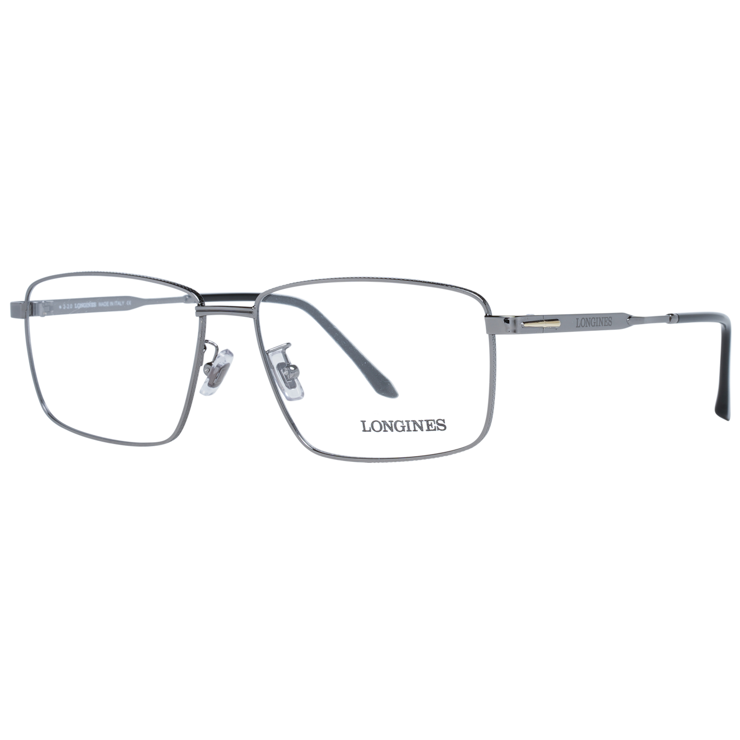 Longines Gray Men Optical Frames - DEA STILOSA MILANO