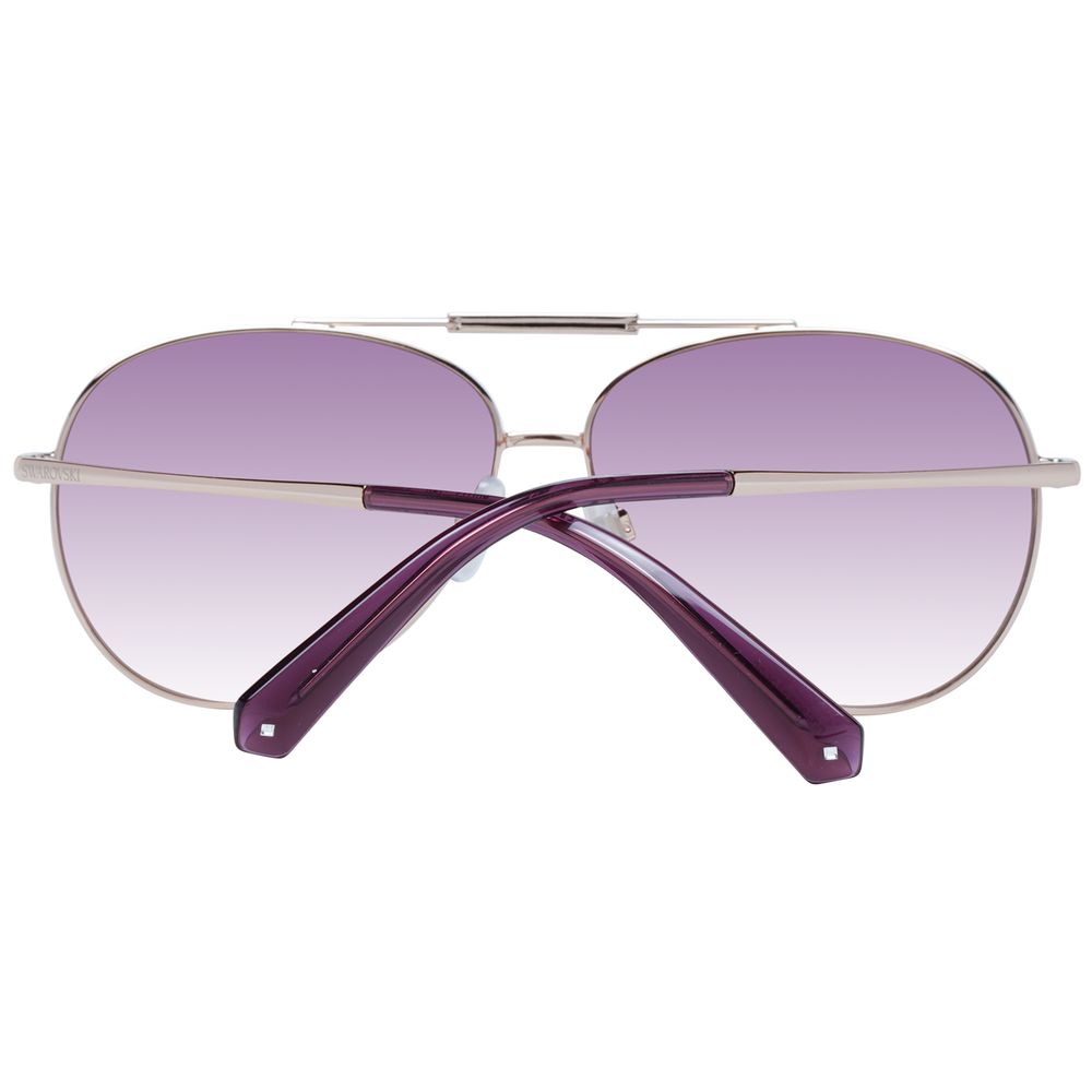 Swarovski Rose Gold Women Sunglasses - DEA STILOSA MILANO