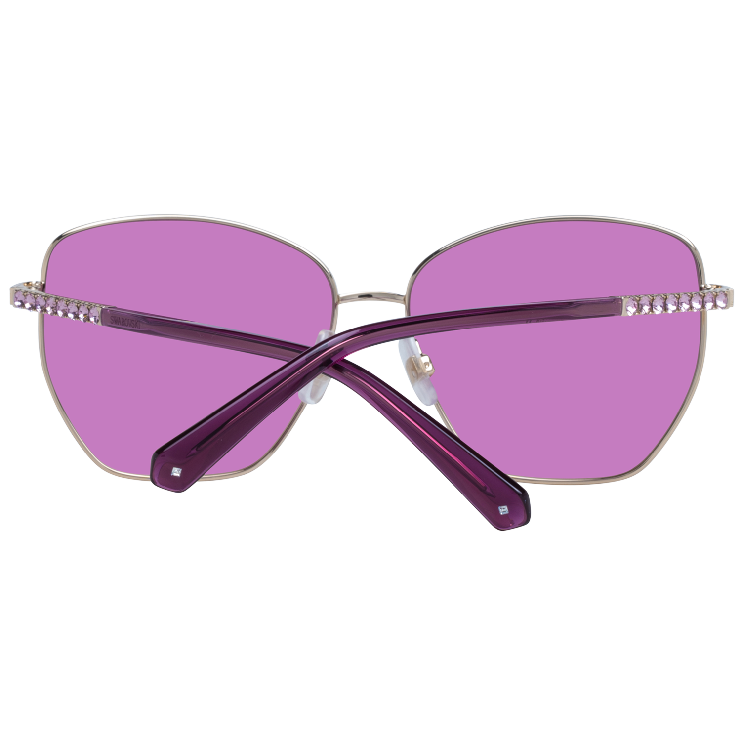 Swarovski Gold Women Sunglasses - DEA STILOSA MILANO