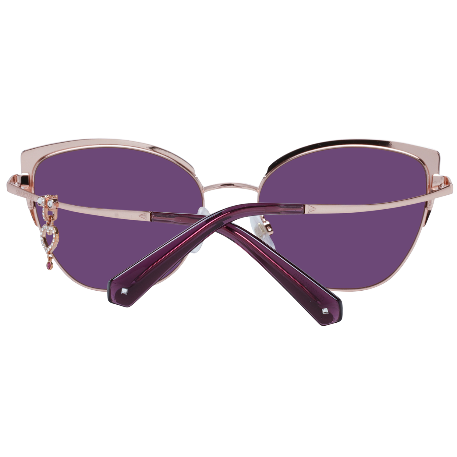 Swarovski Black Women Sunglasses - DEA STILOSA MILANO