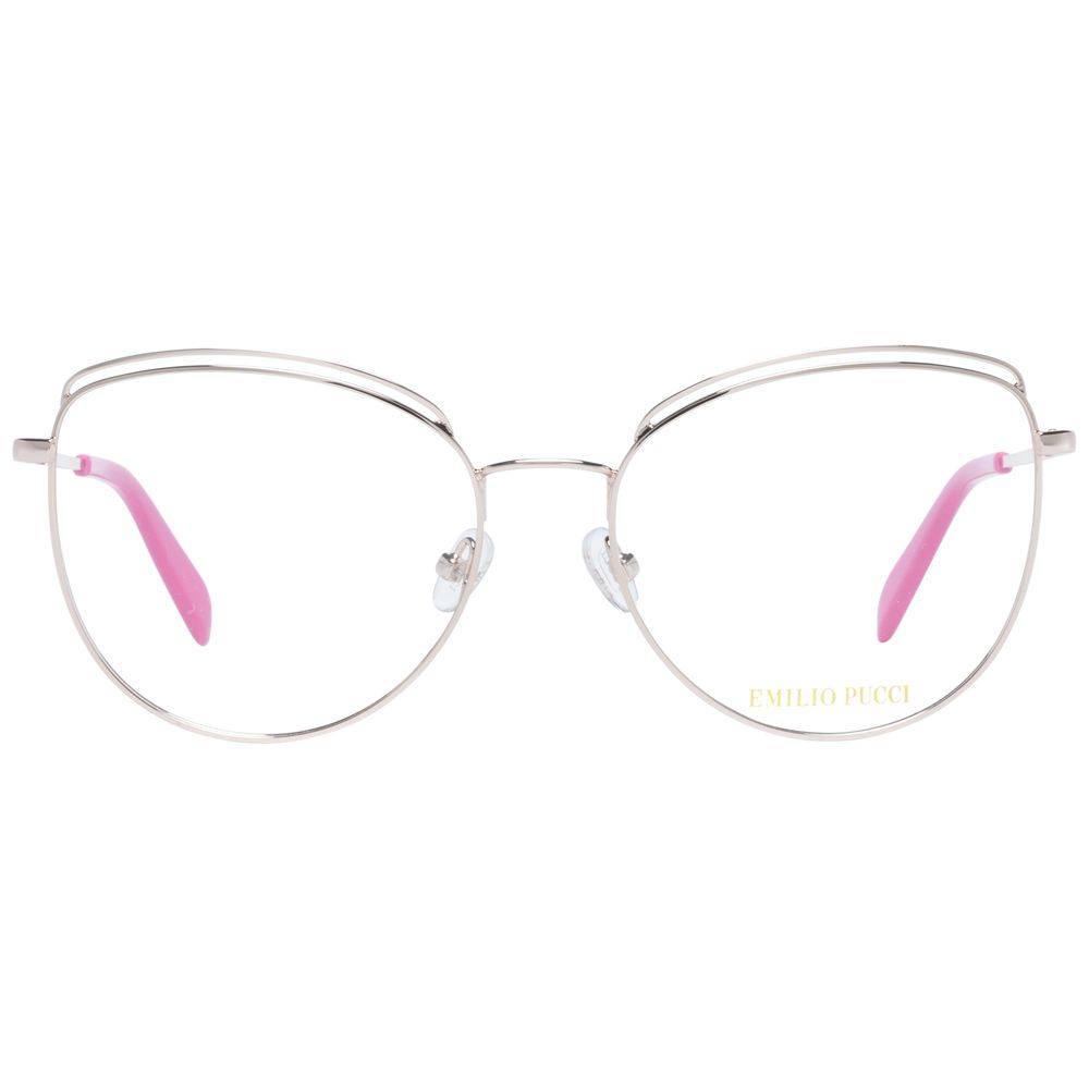 Emilio Pucci Rose Gold Women Optical Frames - DEA STILOSA MILANO