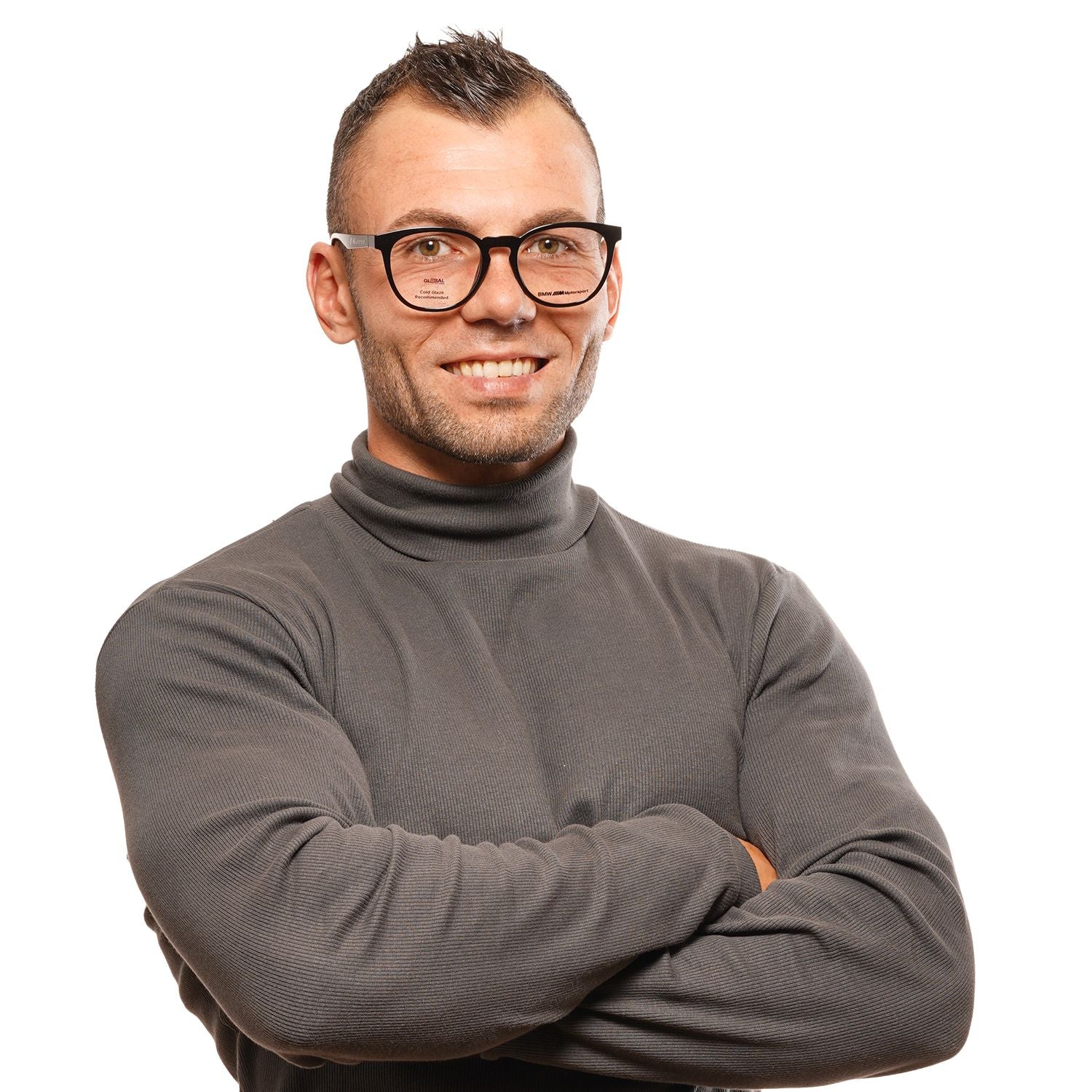 BMW Motorsport Black Men Optical Frames - DEA STILOSA MILANO