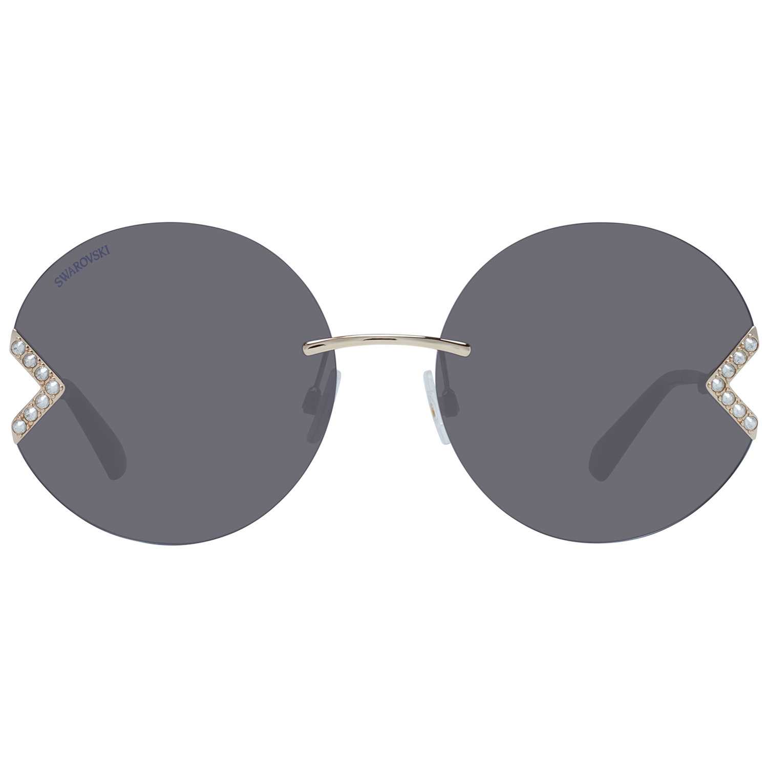 Swarovski Gold Women Sunglasses - DEA STILOSA MILANO