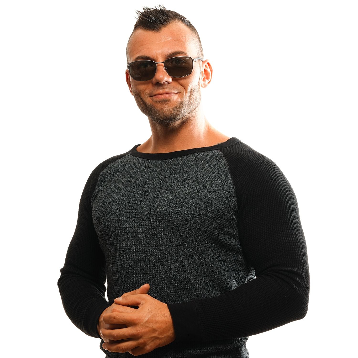 BMW Gray Men Sunglasses - DEA STILOSA MILANO