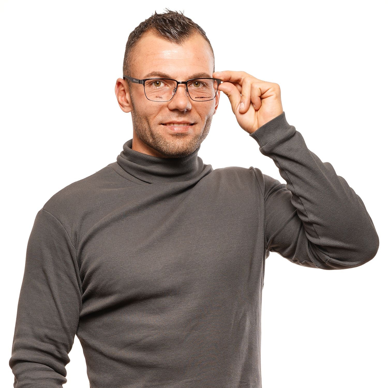 BMW Motorsport Gray Men Optical Frames - DEA STILOSA MILANO