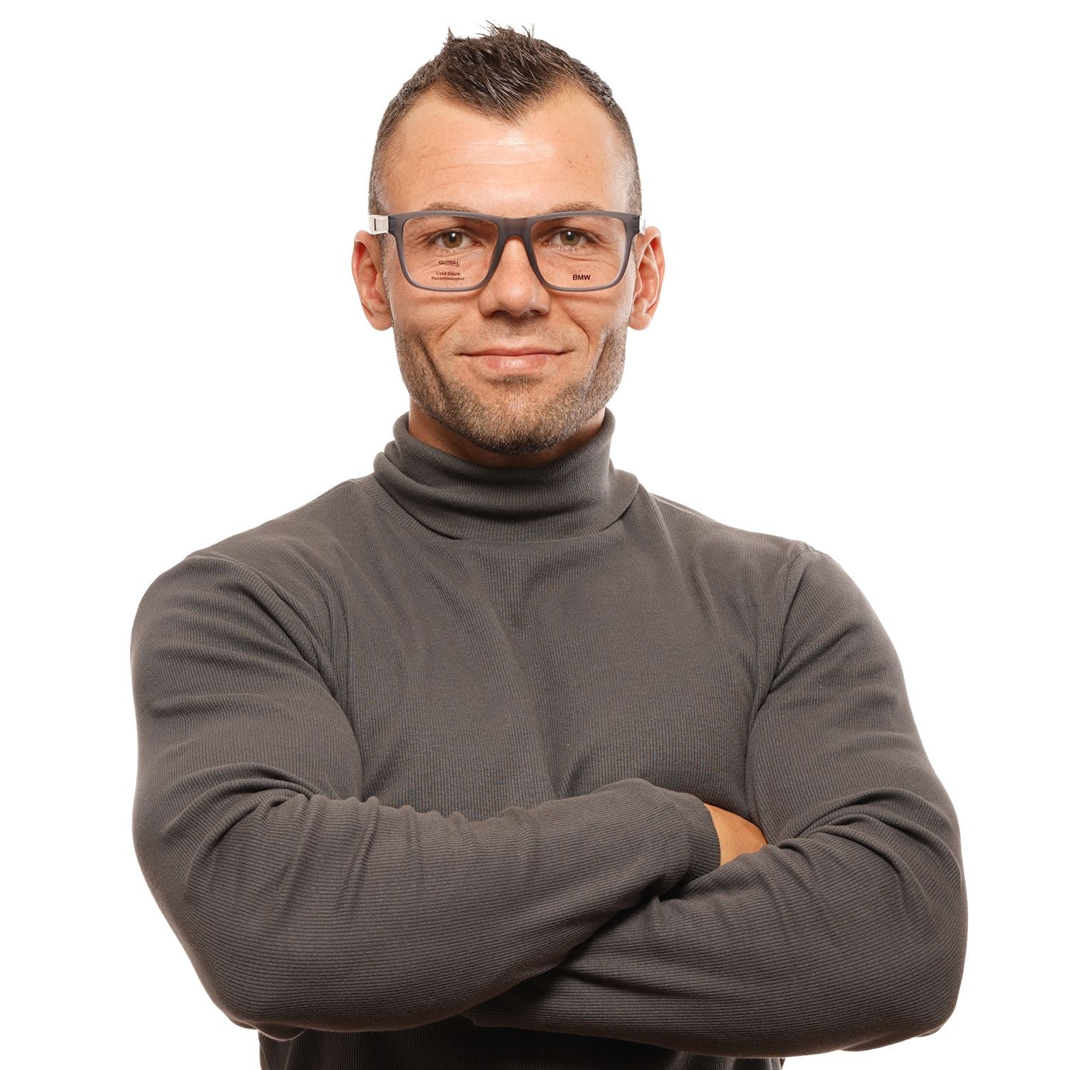 BMW Gray Men Optical Frames - DEA STILOSA MILANO