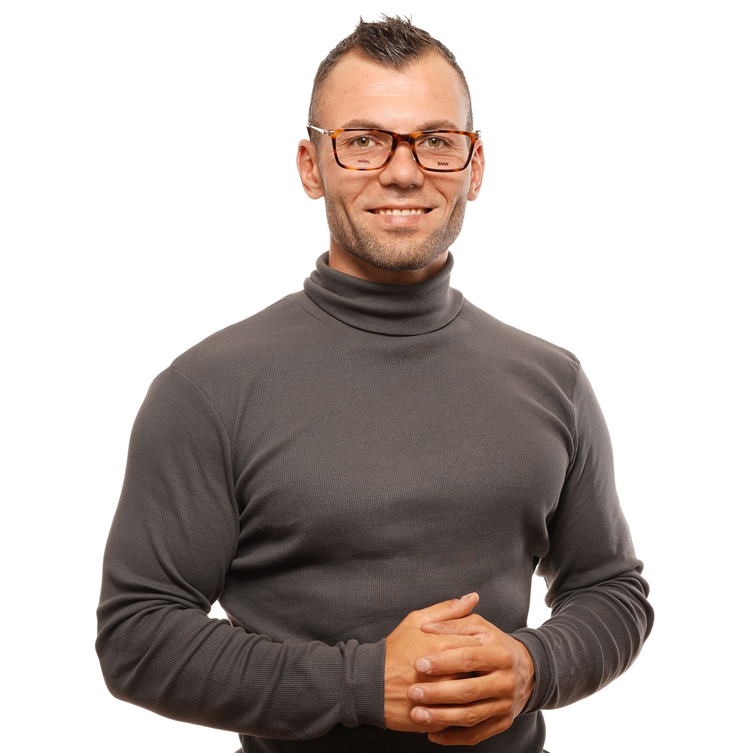 BMW Brown Men Optical Frames - DEA STILOSA MILANO