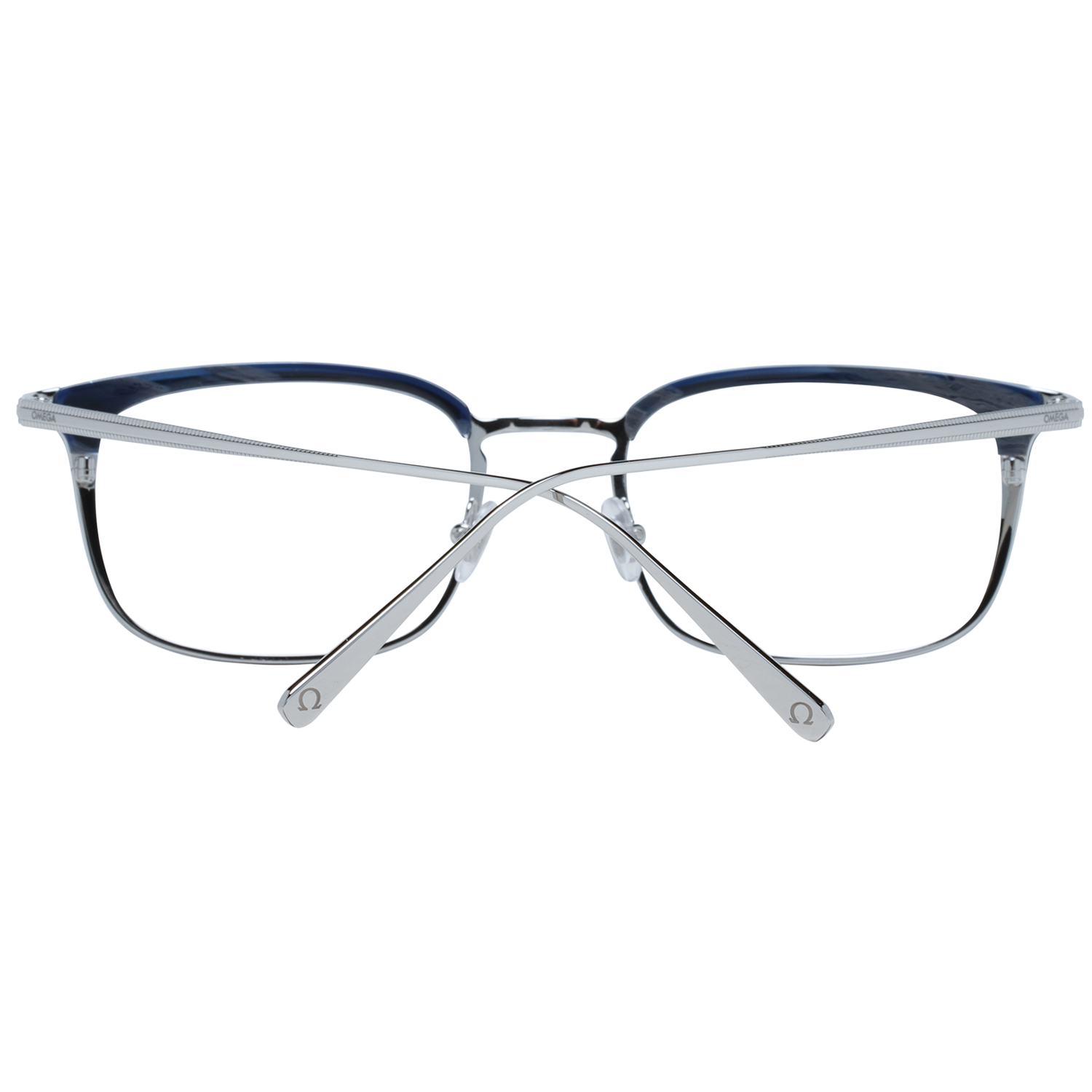 Omega Silver Men Optical Frames - DEA STILOSA MILANO