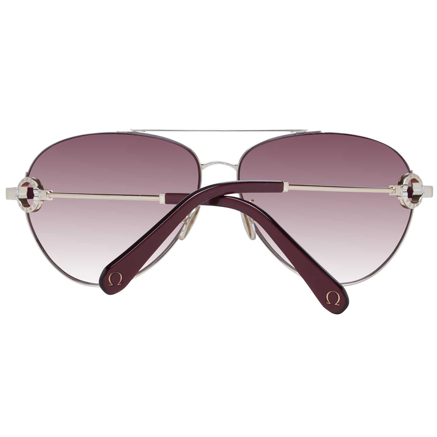 Omega Rose Gold Women Sunglasses - DEA STILOSA MILANO