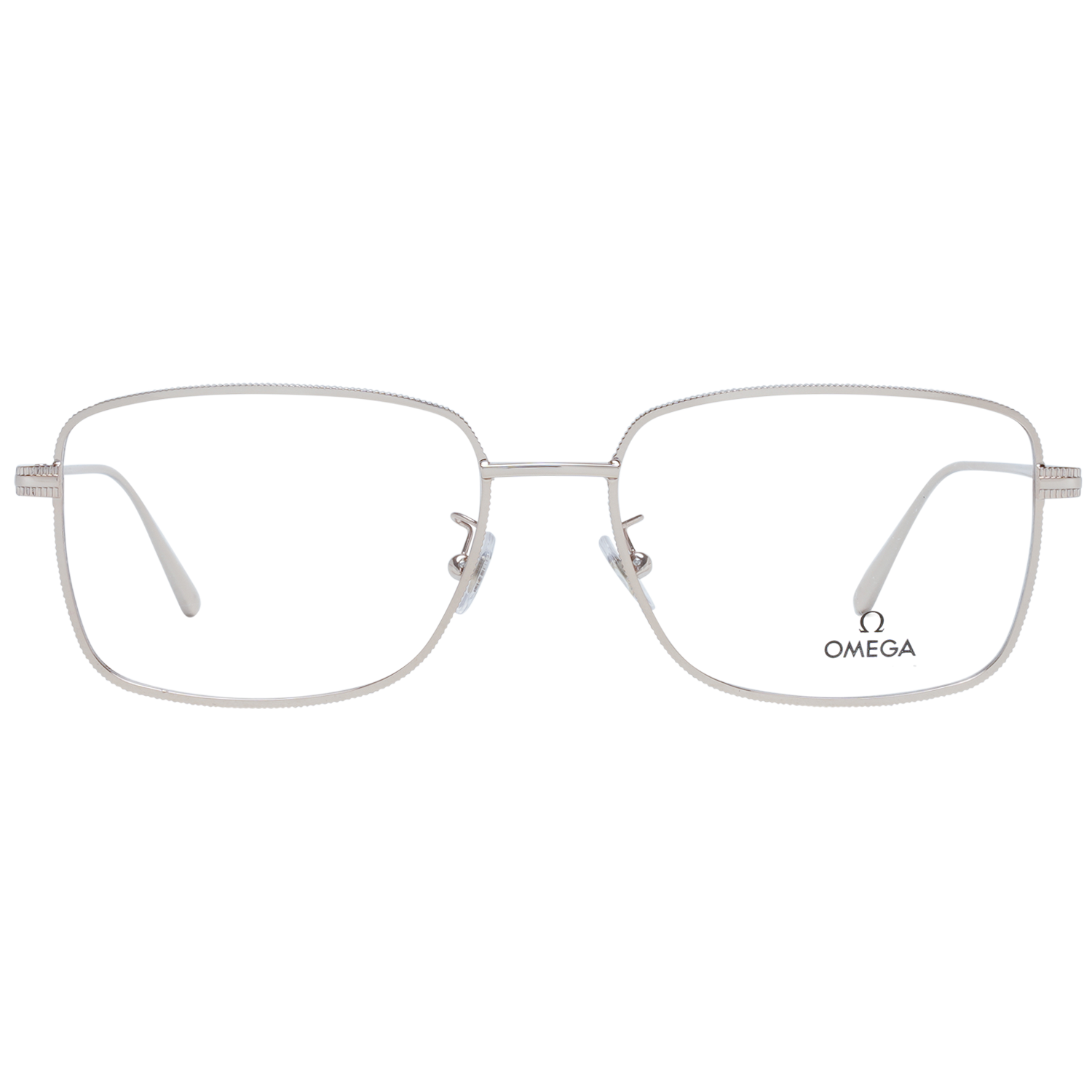 Omega Rose Gold Men Optical Frames - DEA STILOSA MILANO