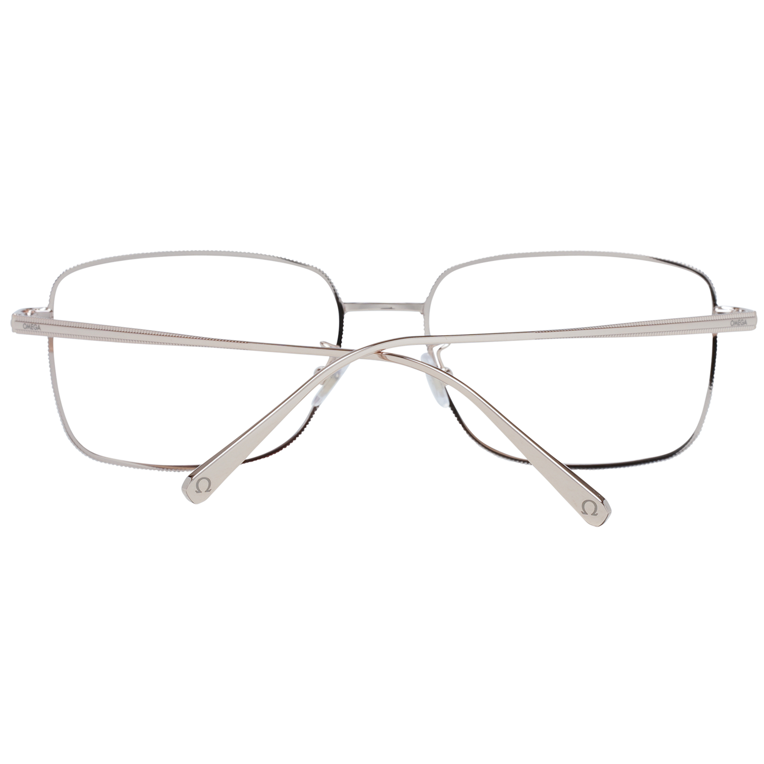Omega Rose Gold Men Optical Frames - DEA STILOSA MILANO