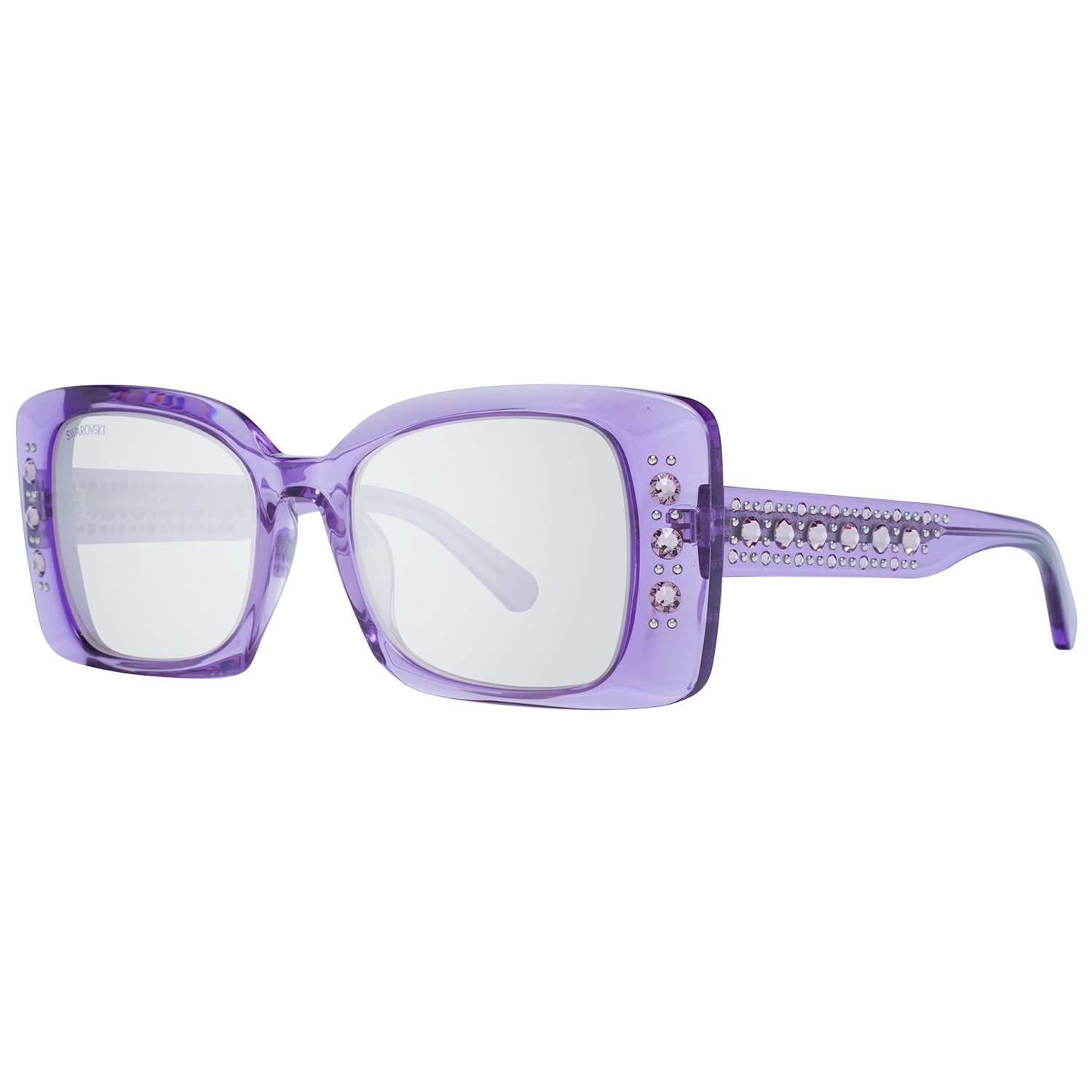 Swarovski Purple Women Sunglasses - DEA STILOSA MILANO