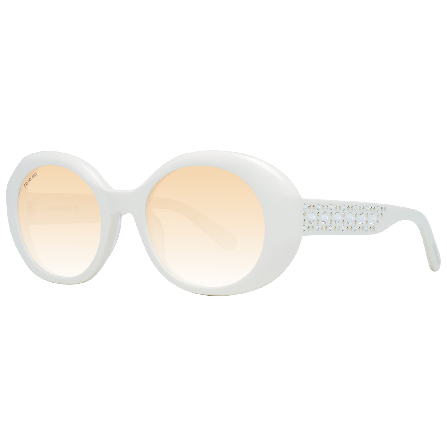 Swarovski White Women Sunglasses - DEA STILOSA MILANO