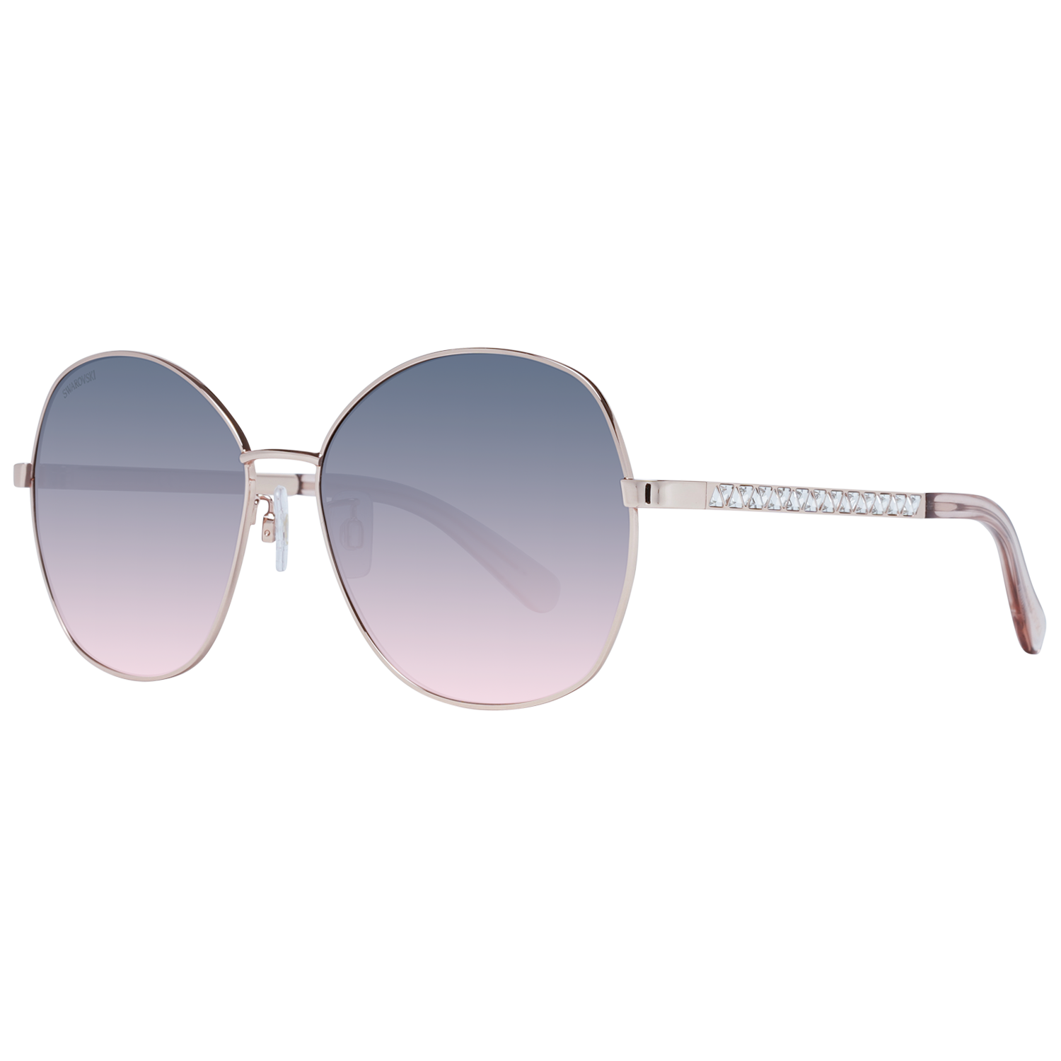 Swarovski Rose Gold Women Sunglasses - DEA STILOSA MILANO
